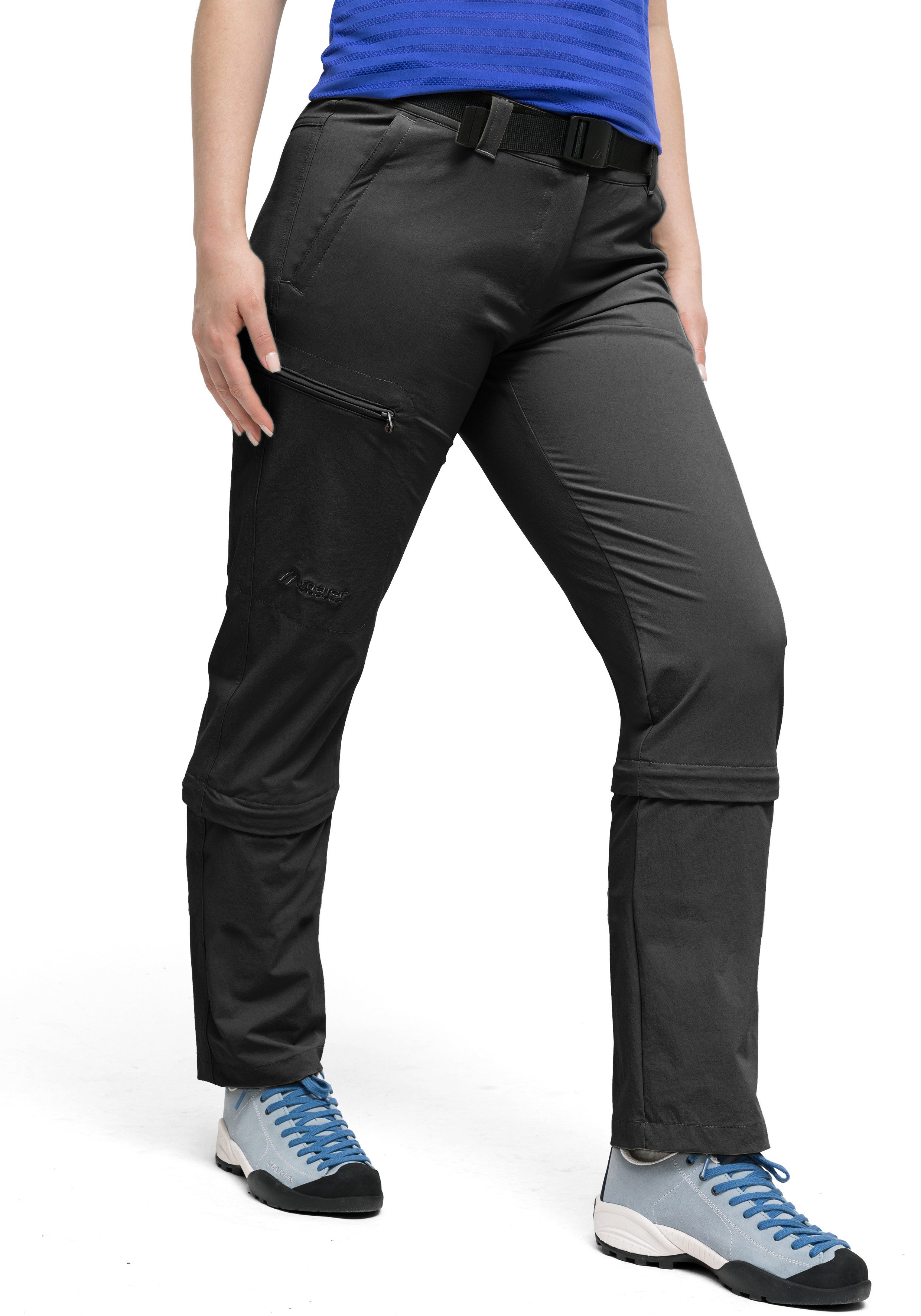Maier Sports Zip-off-Hose Da-Zip Off Hose el. Arolla mit Zipp-off-Funktion, atmungsaktiv, hochelastisch, schnelltrocknend