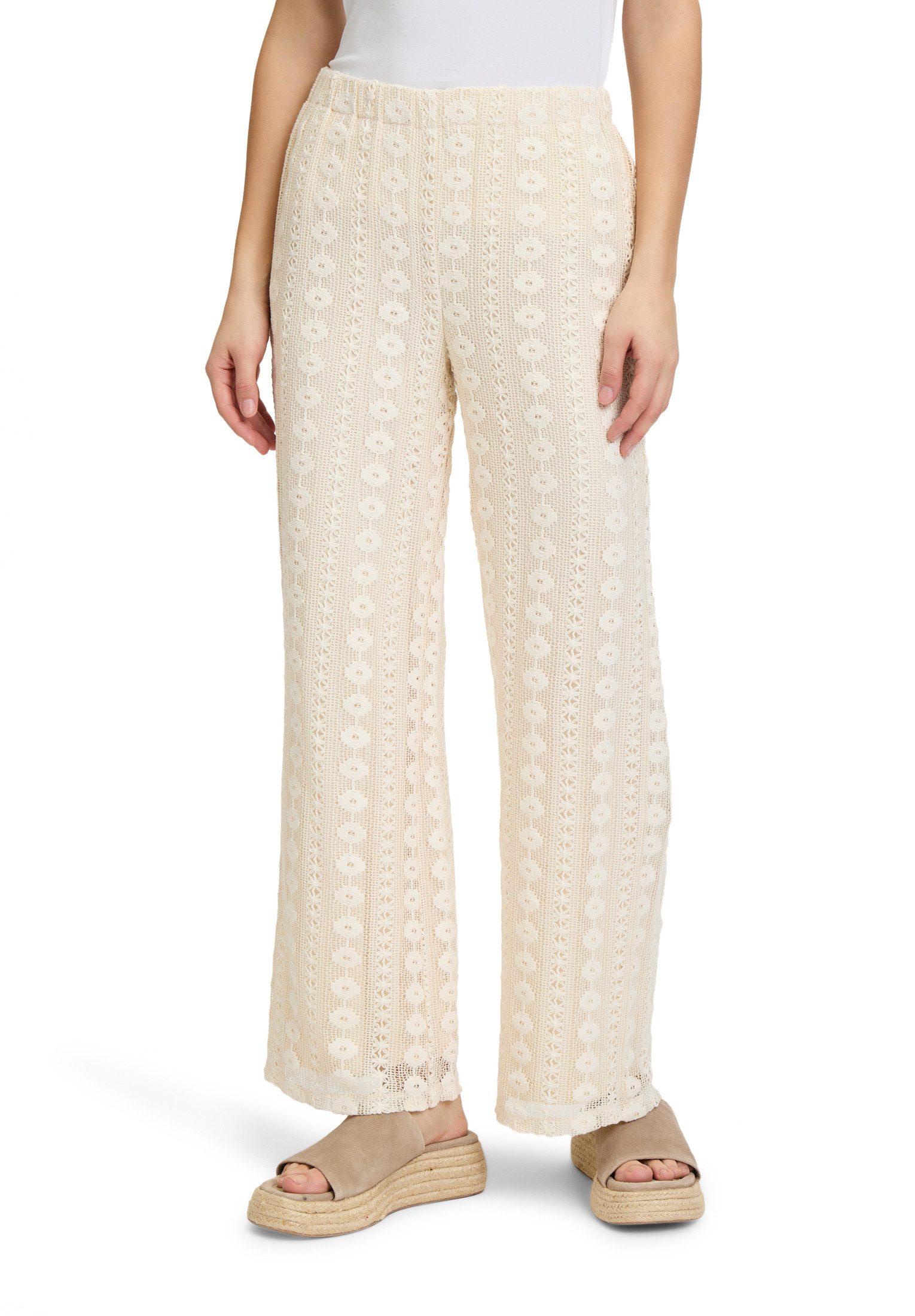 Cartoon Stoffhose Cartoon Sommerhose mit Lochmuster günstig online kaufen