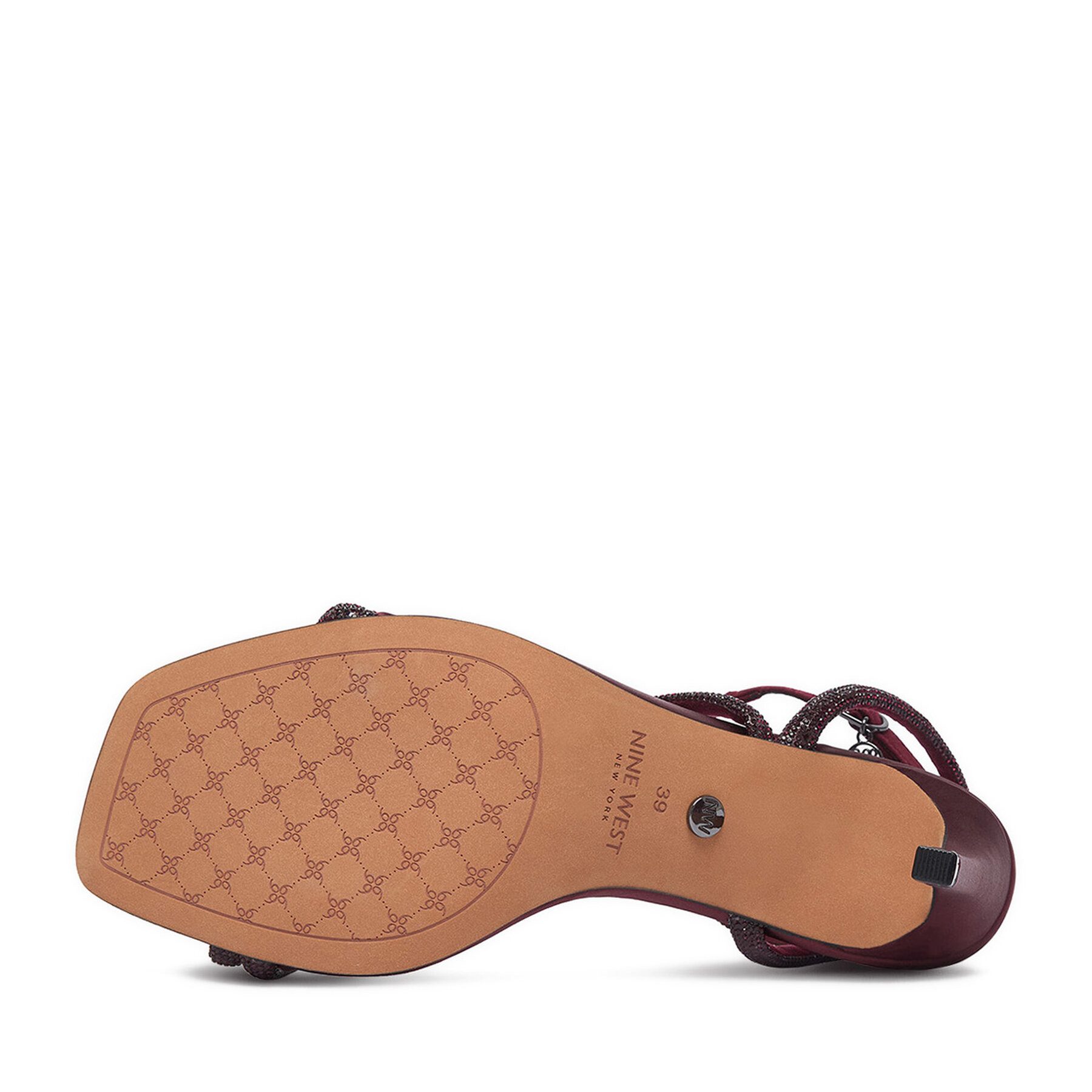 Nine West Nine West Damen Sandalen 5907964525127 Rotwein Sandale – Bild 2 von 3