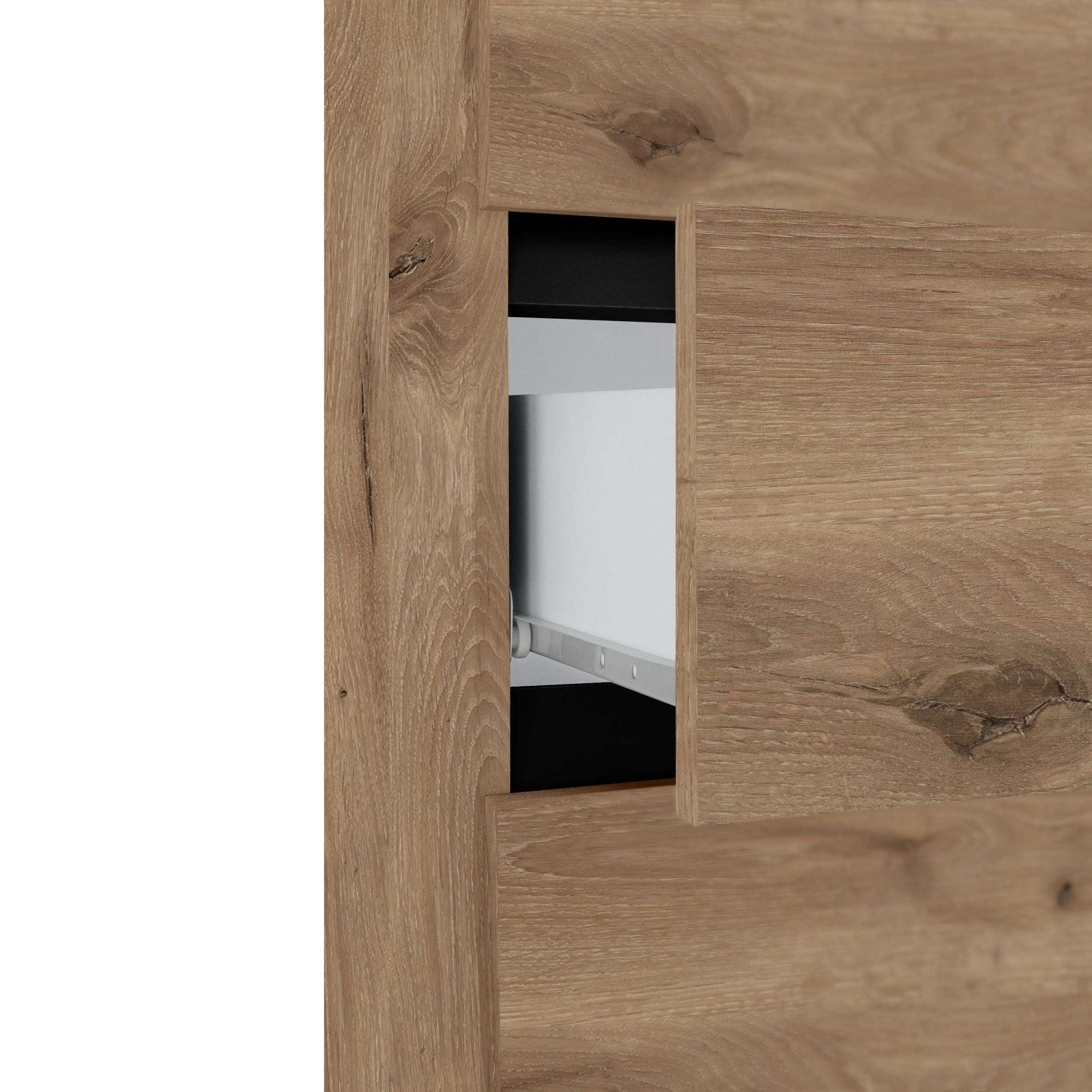 Home affaire Hochschrank Wisla mit 4 Türen & 1 Schublade, Breite 76 cm, Höhe 180 cm