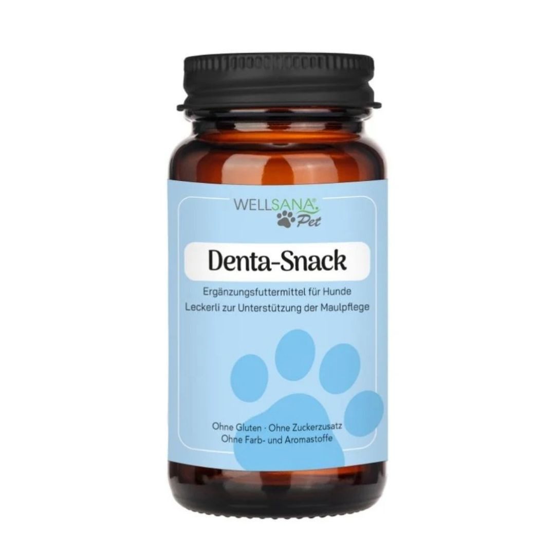 WELLSANA Wellsana® Denta-Snack, Hunde Nahrungsergänzungsmittel, Trockenfutter für: Hunde