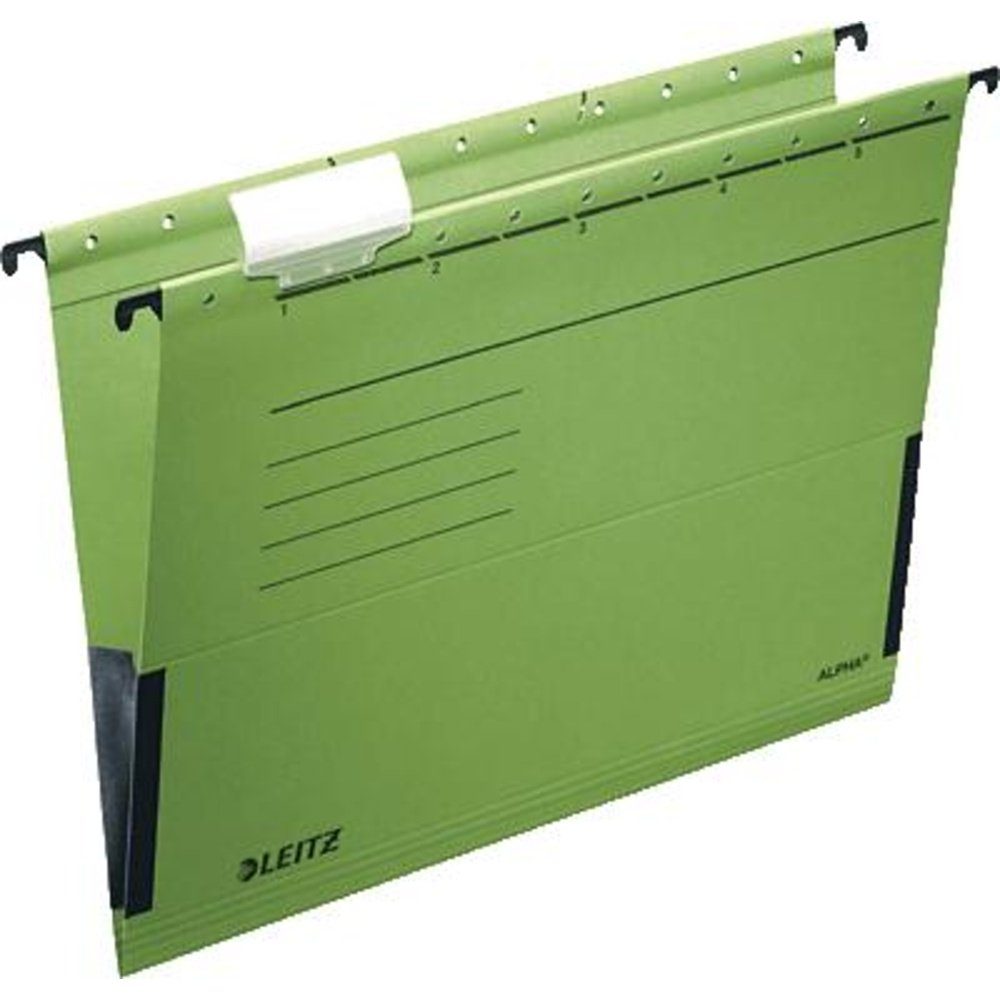 LEITZ Umhängetasche Leitz Hängetasche Alpha DIN A4 Grün 5 St./Pack. 19863055 5 St.