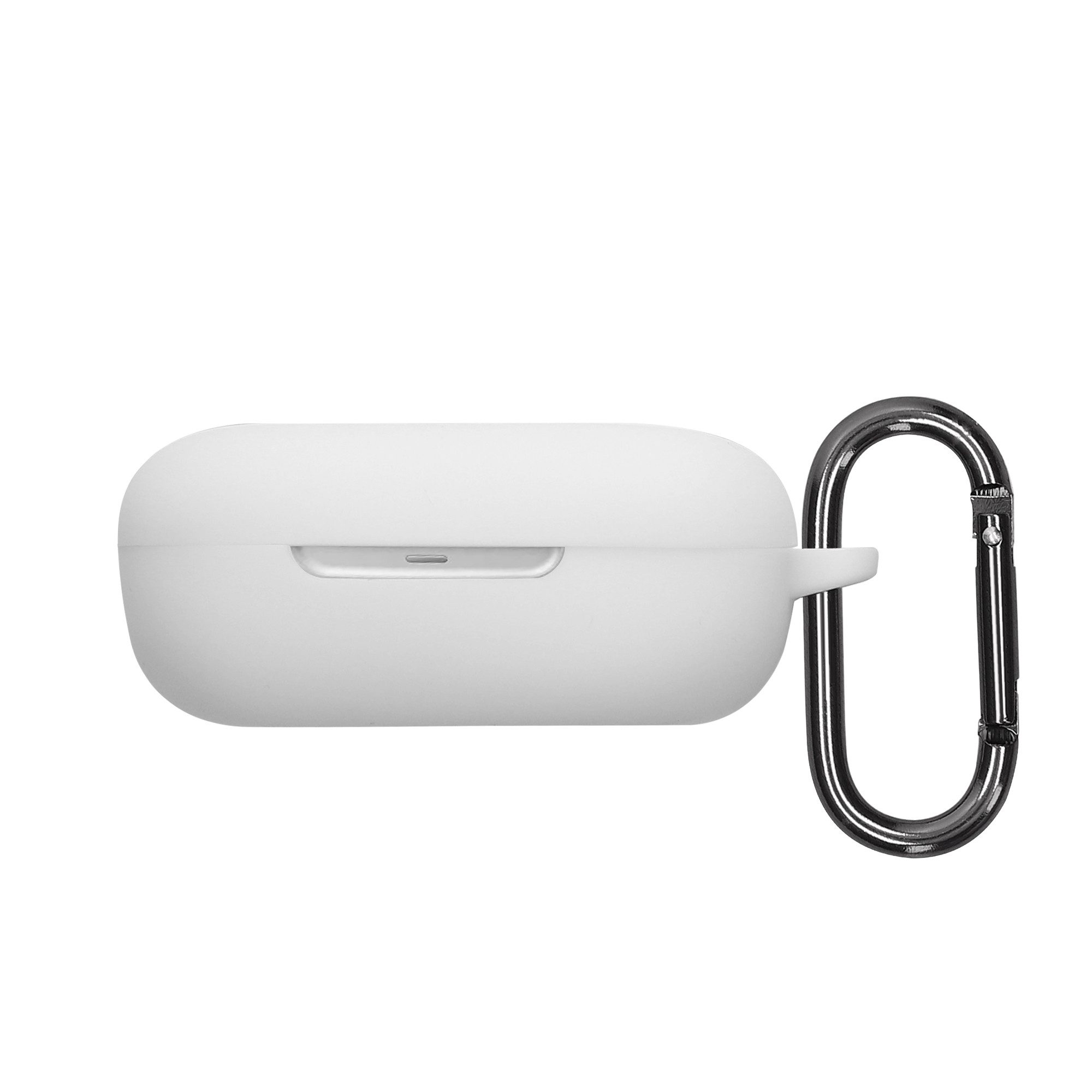 kwmobile Kopfhörer-Schutzhülle Schutzhülle für Shokz OpenFit 2+ T921 Hülle, TPU Silikon Case für Kopfhörer Ladecase stoßfestes Cover mit Karabiner