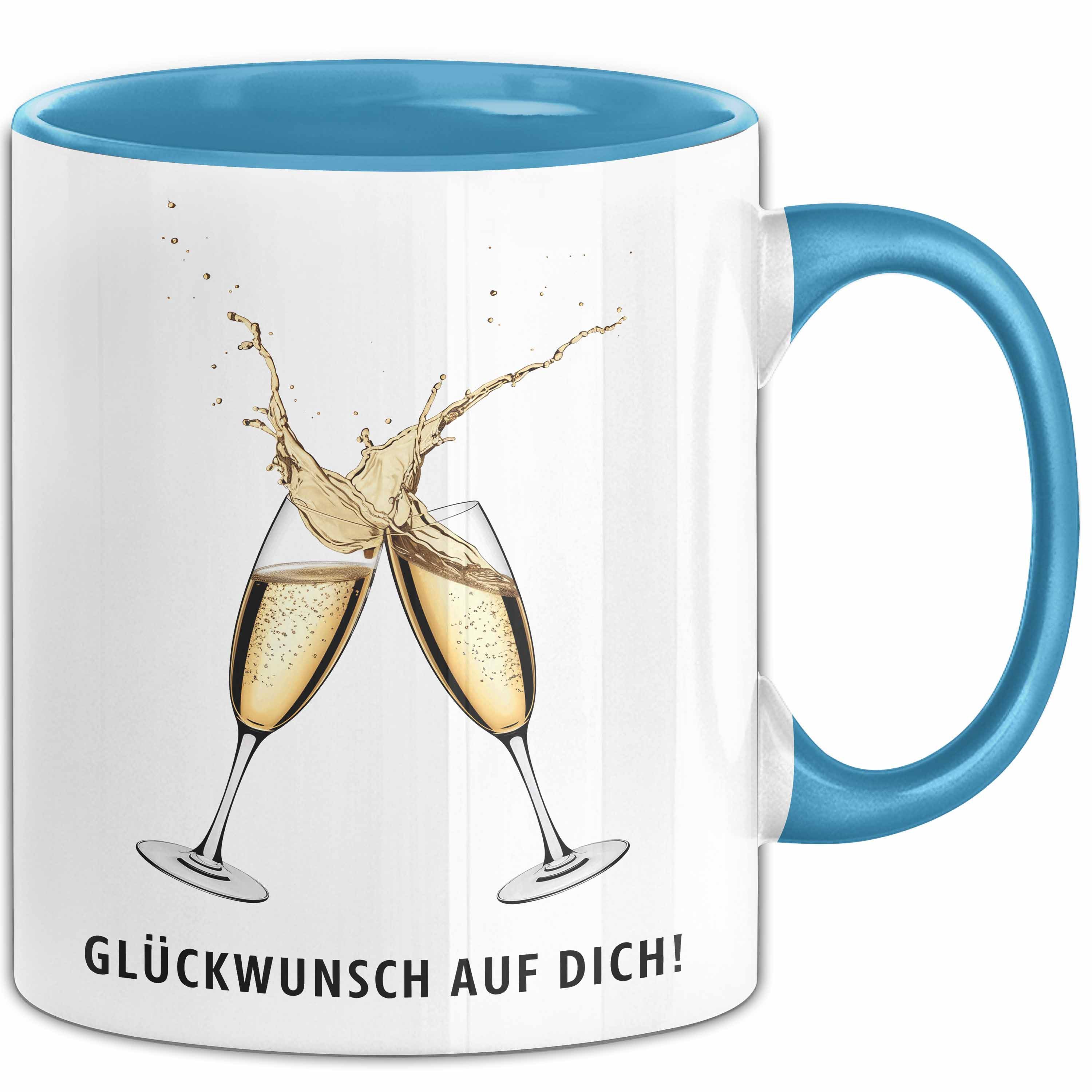 Trendation Tasse Schüler Abschluss Tasse Geschenk Lustige Geschenkidee Spruch Glückwuns, Keramik
