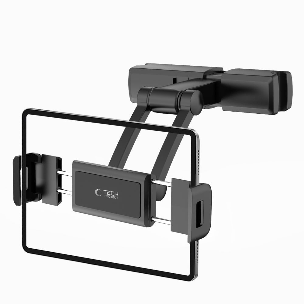 TECH PROTECT Kopfstützenhalterung Tablethalter Autohalterung Rücksitzhalter, (Spar-Set, 1-tlg., 112-200 mm verstellbar, 360° drehbar, klappbar, Klemmweite 112-200 mm)