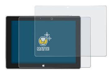 BROTECT Schutzfolie für SZTPS Tablet 10.1", Displayschutzfolie, 2 Stück, Folie matt entspiegelt