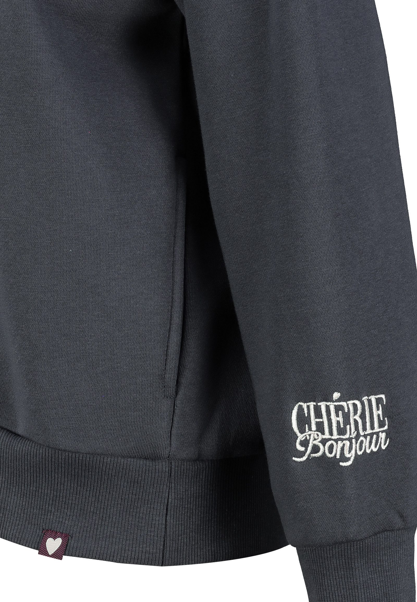 Eight2Nine Hoodie Moderner Frontprint (1-tlg) EIGHT2NINE Hoodie