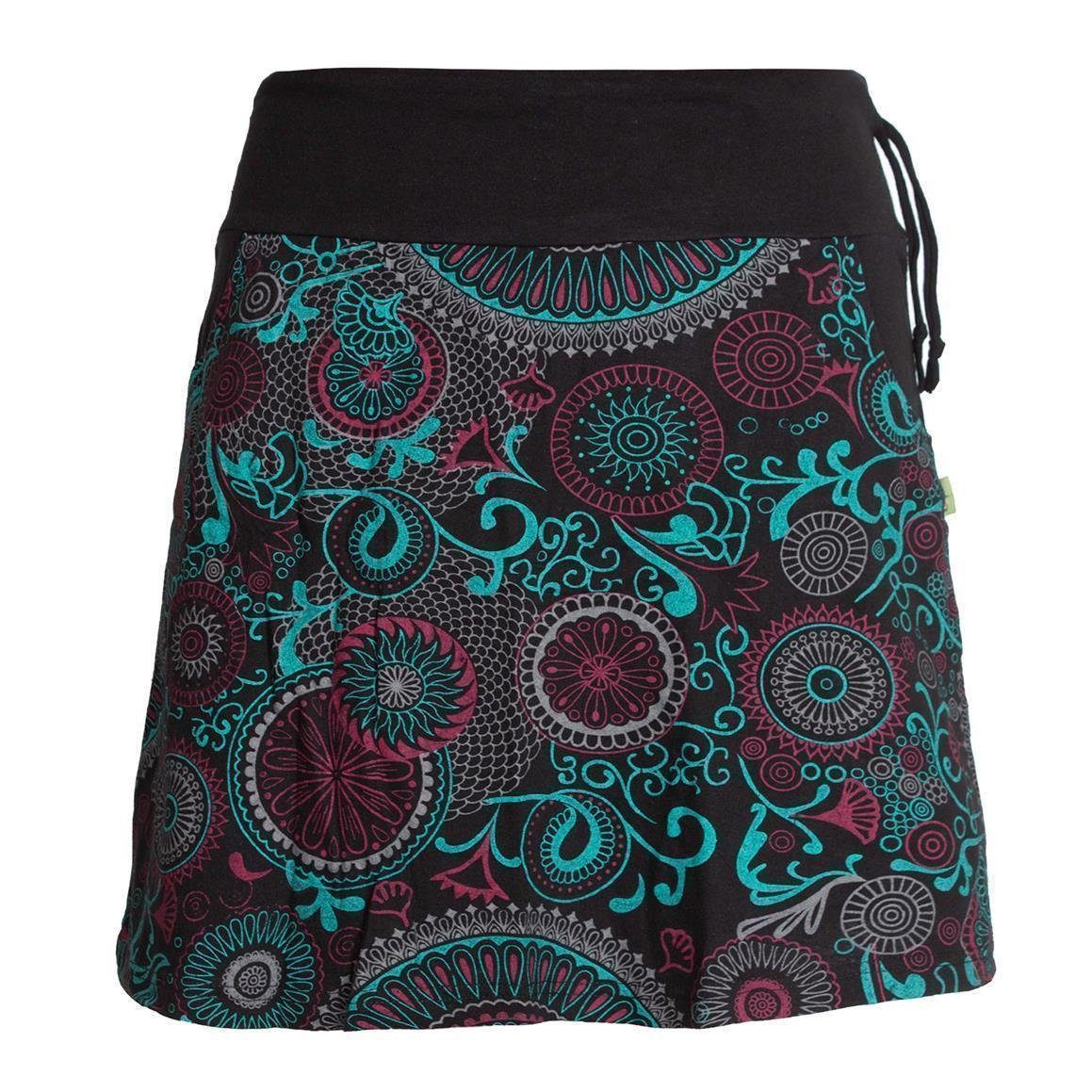 Vishes Minirock Rock bunt mit Mandalas günstig online kaufen