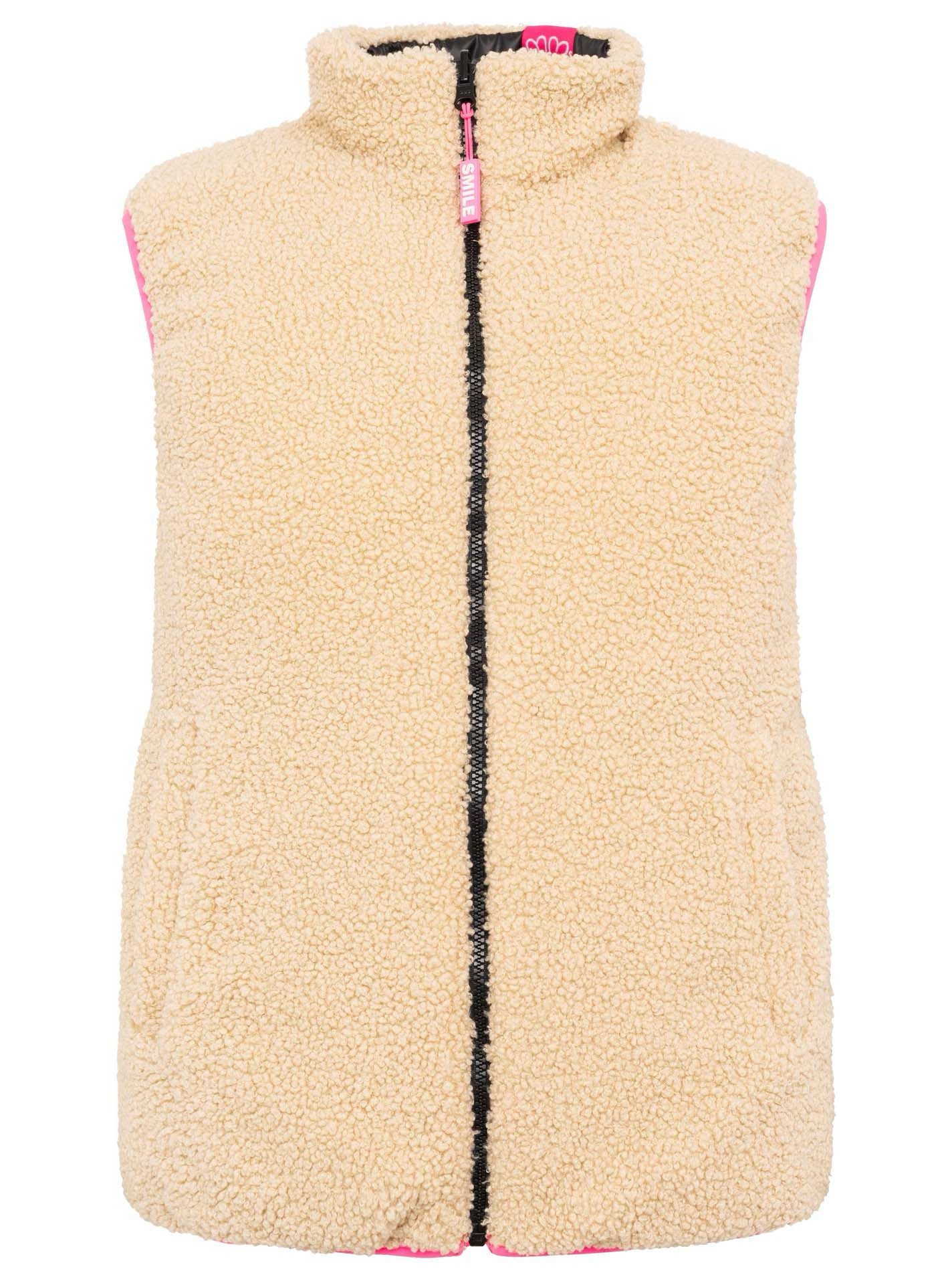 Zwillingsherz Steppweste Zwillingsherz Steppweste "Teddy Wendbar" khaki ode günstig online kaufen