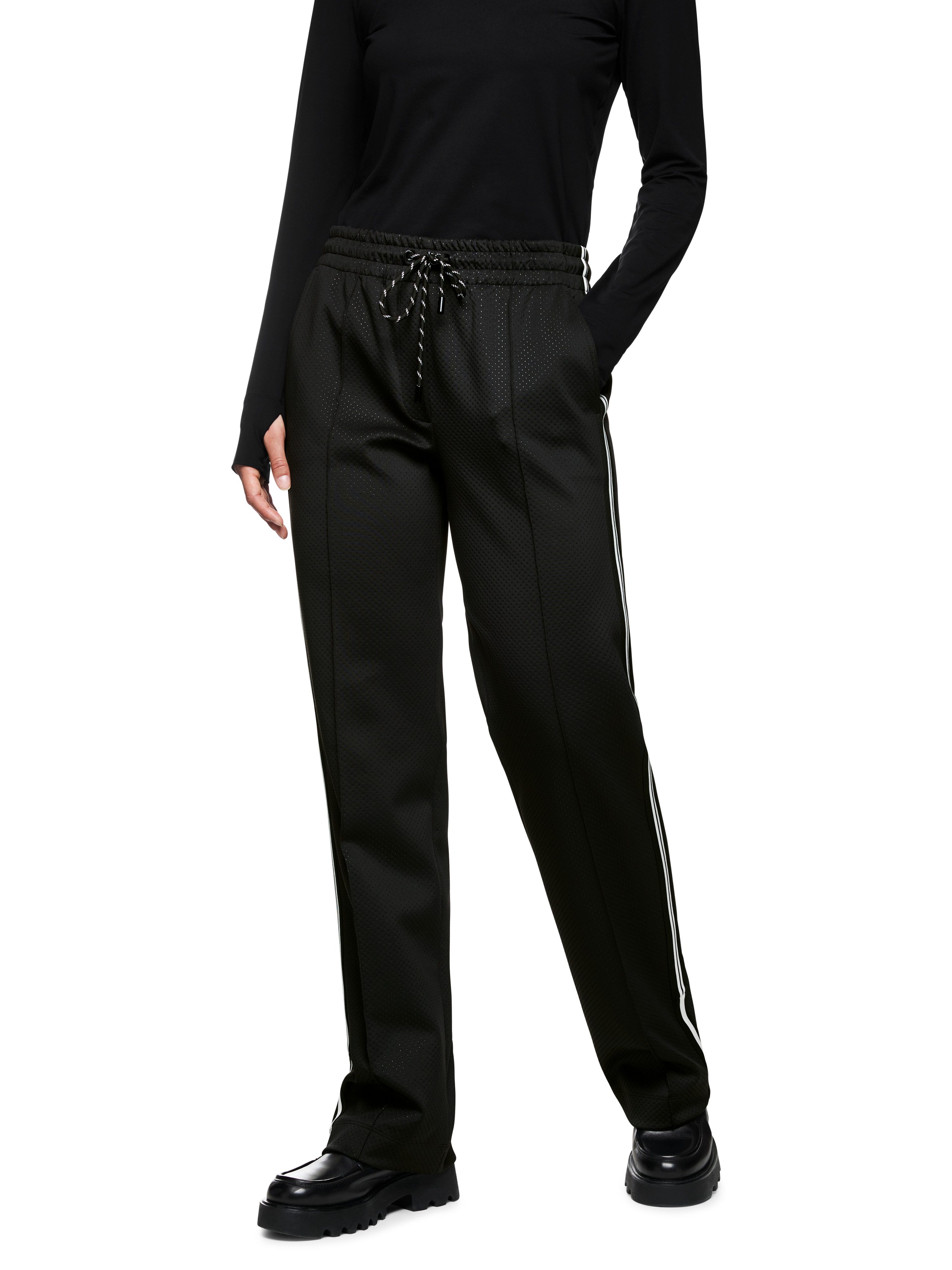 Marc Cain Jogginghose Leo Hike Premium Damenmode Model: Washington, regular fit, weites Bein