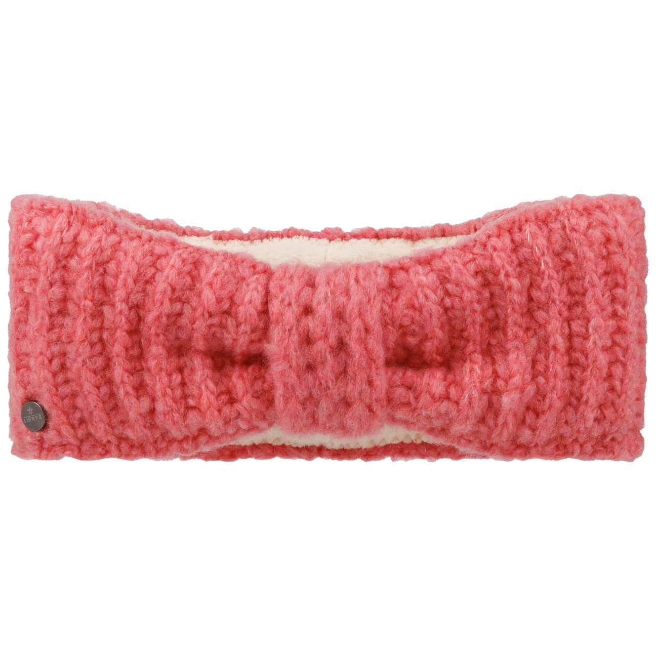 Lierys Stirnband (1-St) Headband mit Futter, Made in Germany rosa