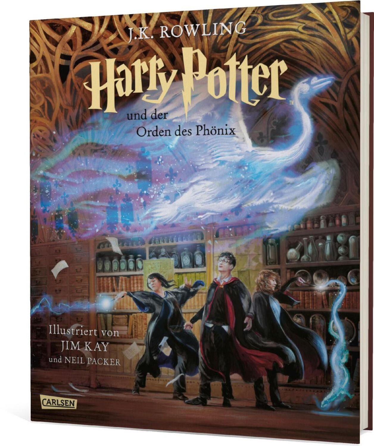 Harry Potter und der Orden des Phönix (farbig illustrierte Schmuckausg / J. K. Rowling