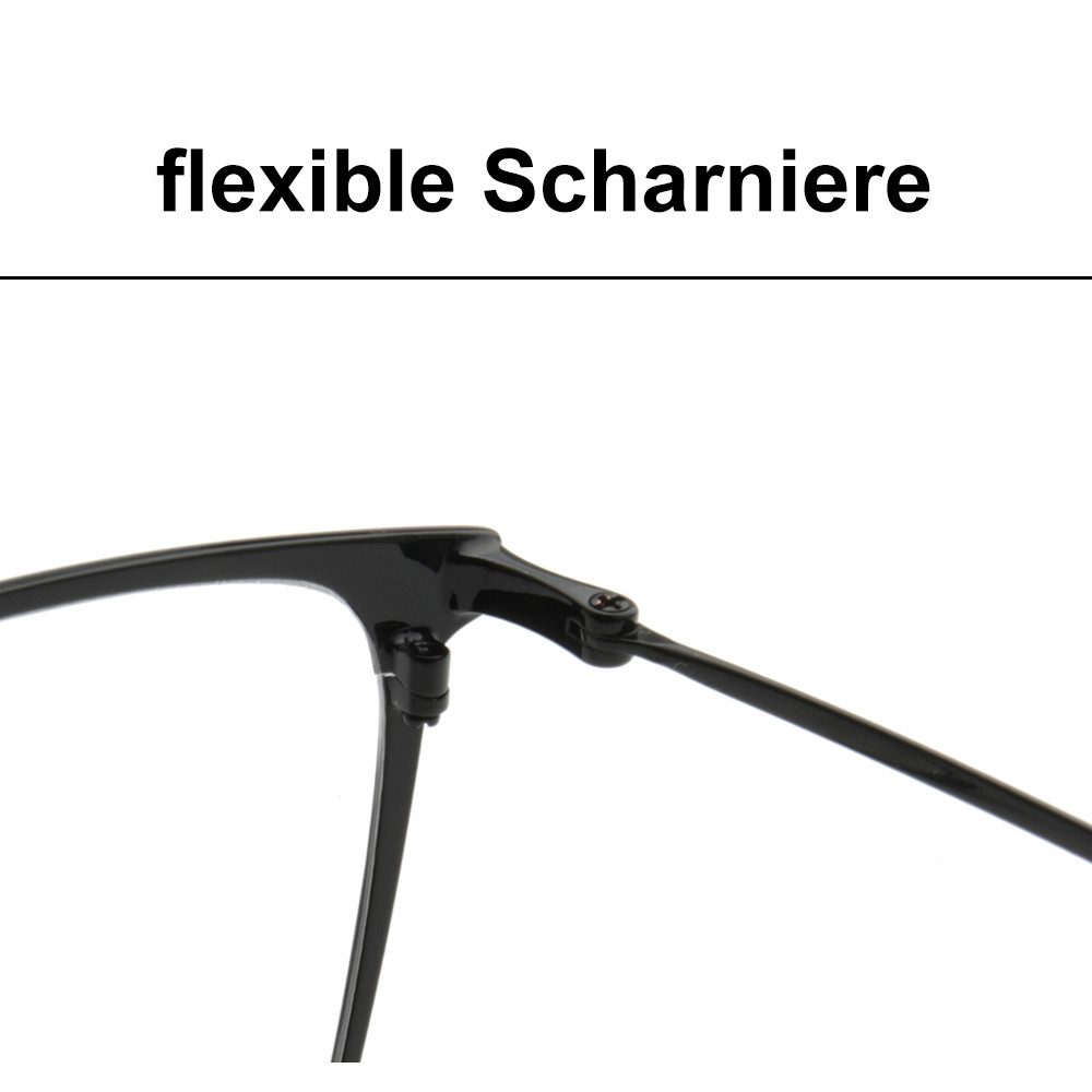 PACIEA Brille Anti-Müdigkeit Blaulichtfilter Computer