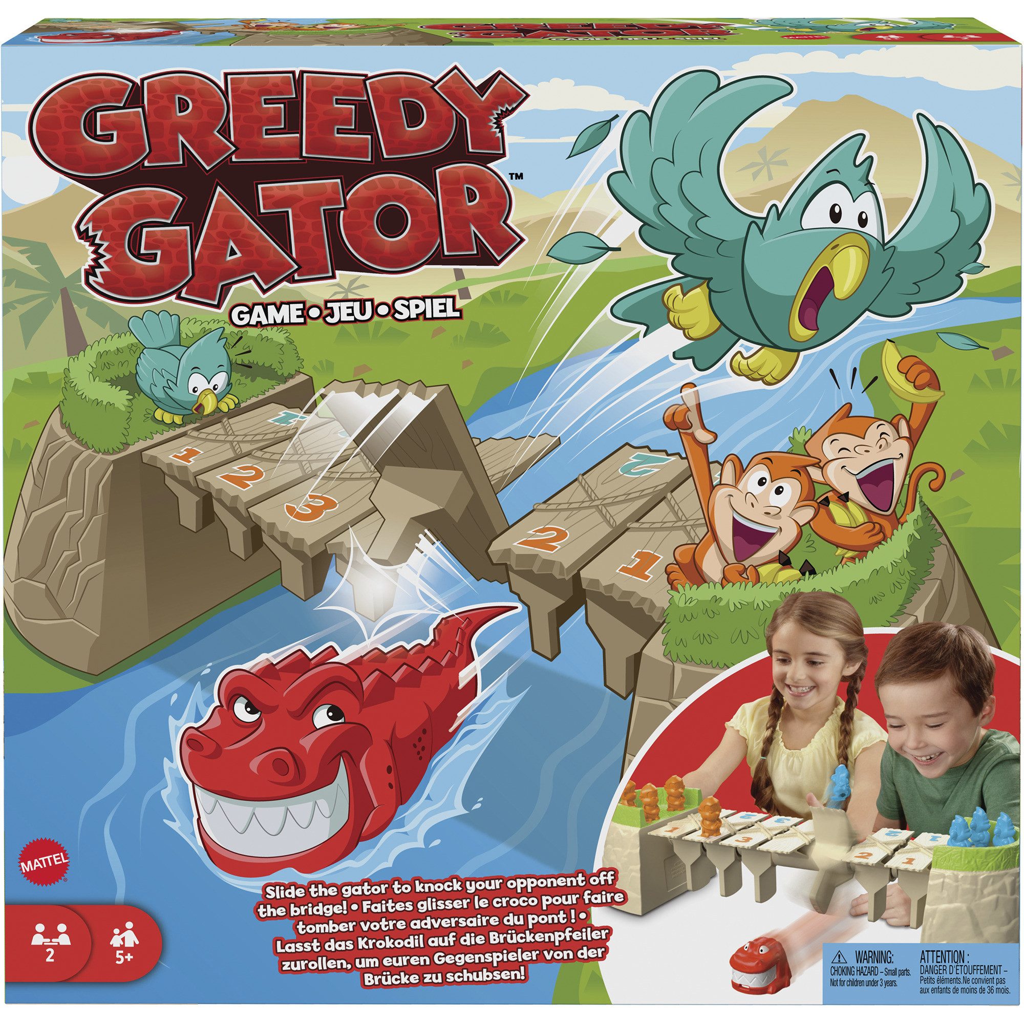 Mattel® Spiel Mattel Games Kalle Krokofalle