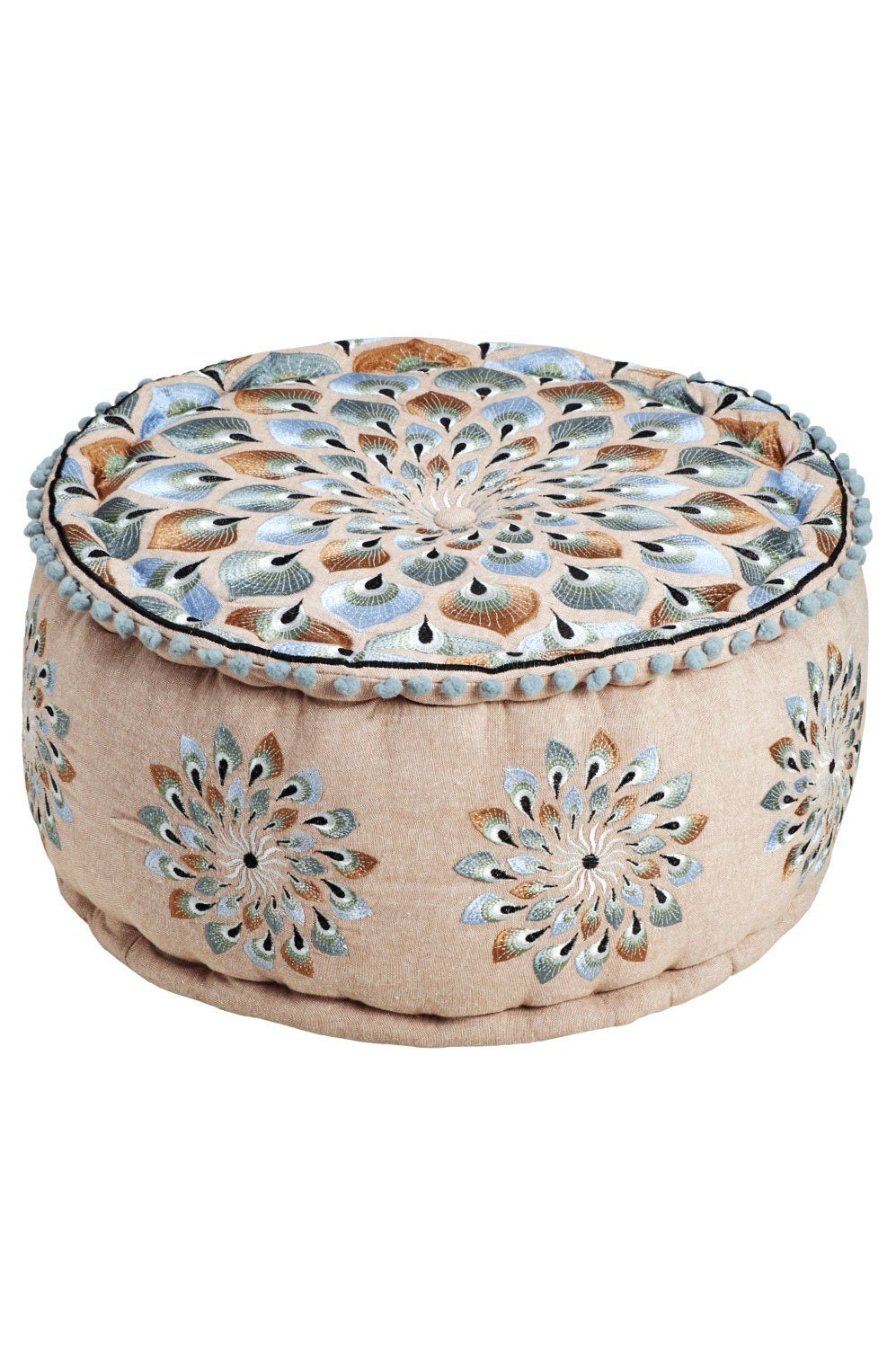 Marrakesch Orient & Mediterran Interior Pouf Orientalische Pouf Hocker Bode günstig online kaufen