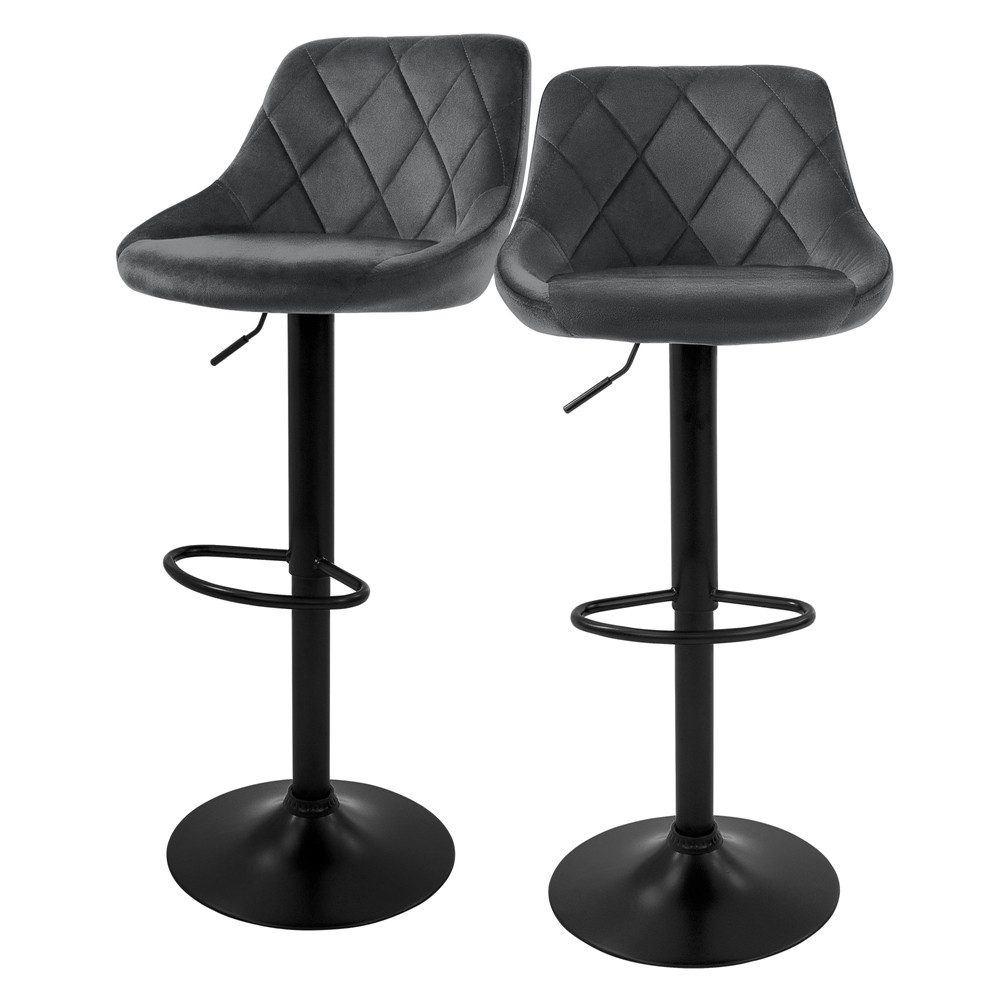 ML-DESIGN Barhocker Gepolsterter Barstuhl mit Rückenlehne und Fußstütze, 36 günstig online kaufen