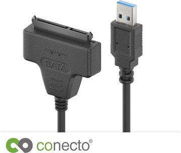 conecto Externes USB 3.0-Adapterkabel für 6,4 cm (2,5-Zoll) SATA-Laufwerk USB-Kabel