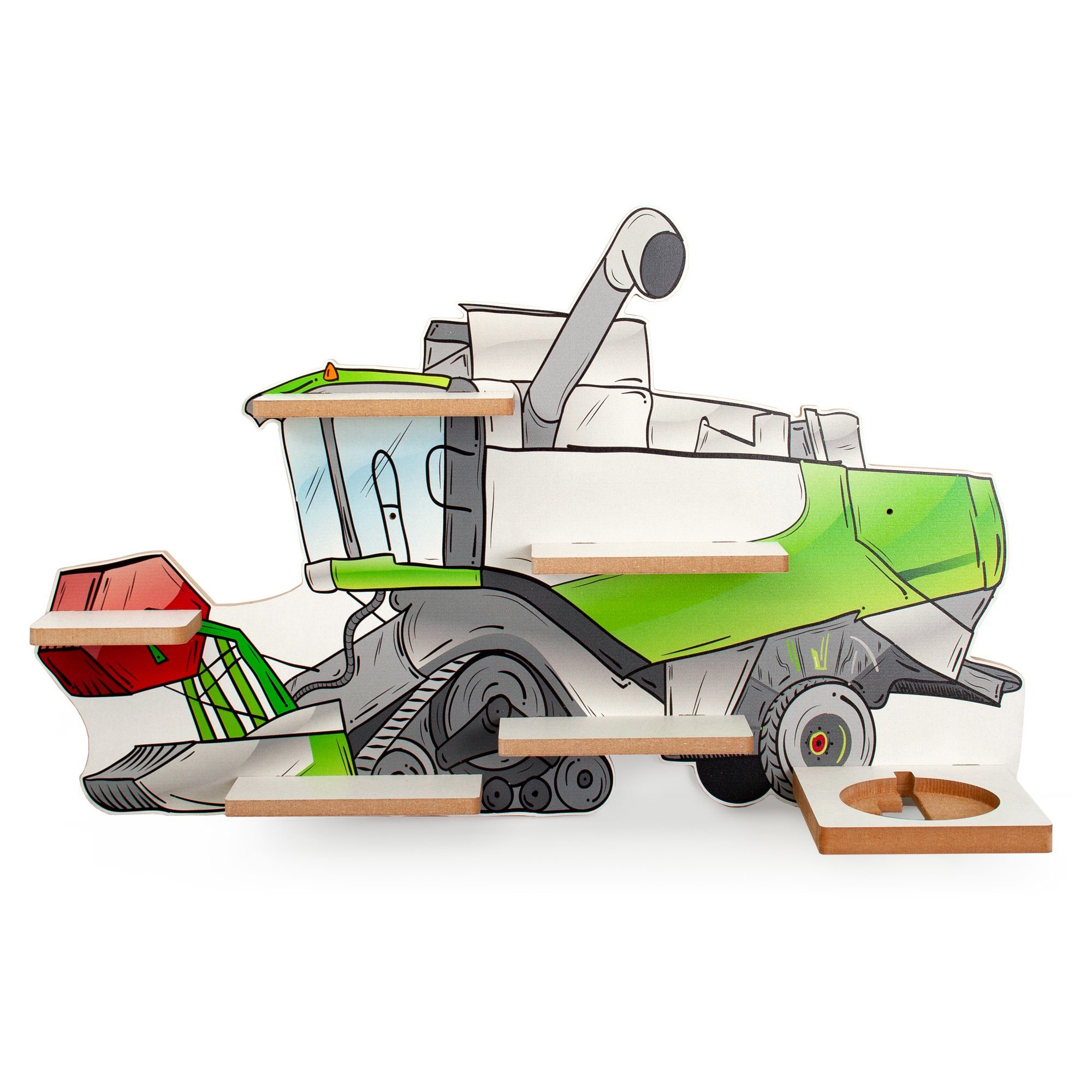 Kreative Feder Kinderregal MUSIKBOX-REGAL Mähdrescher, für TONIE-BOX und TO günstig online kaufen