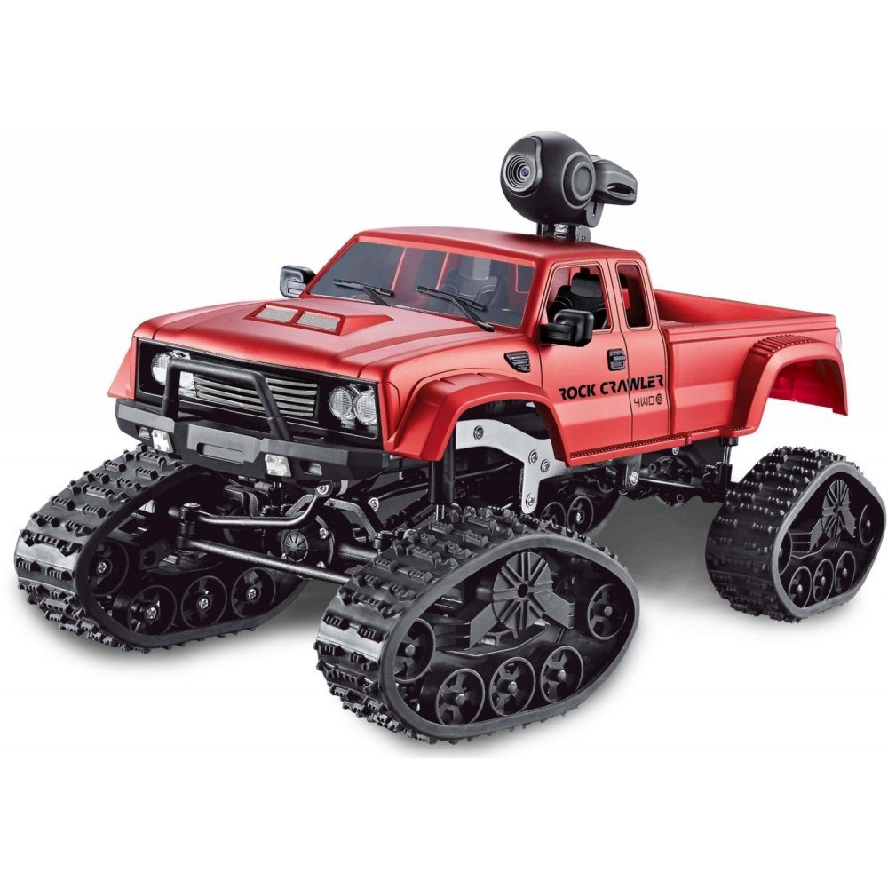 RC-Auto Pickup Truck 4WD - Ferngesteuertes Auto - rot metallic