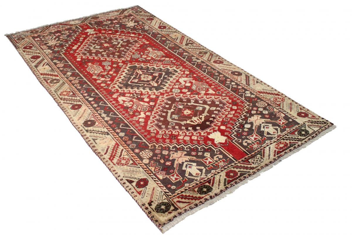 Orientteppich Shiraz 149x257 Handgeknüpfter Perserteppich, Höhe: mm Orientteppich 10 / Trading, Nain rechteckig