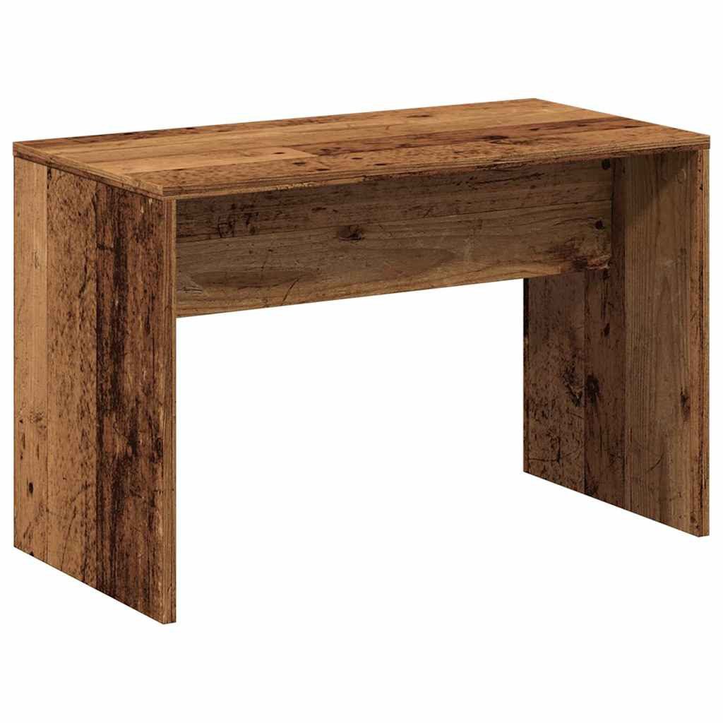 vidaXL Sitzhocker Schminkhocker Altholz-Optik 70x35x45 cm günstig online kaufen
