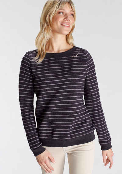Ragwear Sweater TASHI Longsleeve Пуловери im Streifen-Design