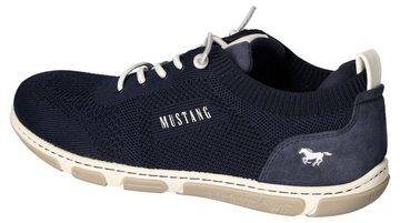 Mustang Shoes Slip-On Sneaker, Freizeitschuh, Halbschuh, Schlupfschuh, mit Elastik-Schnürsenkel