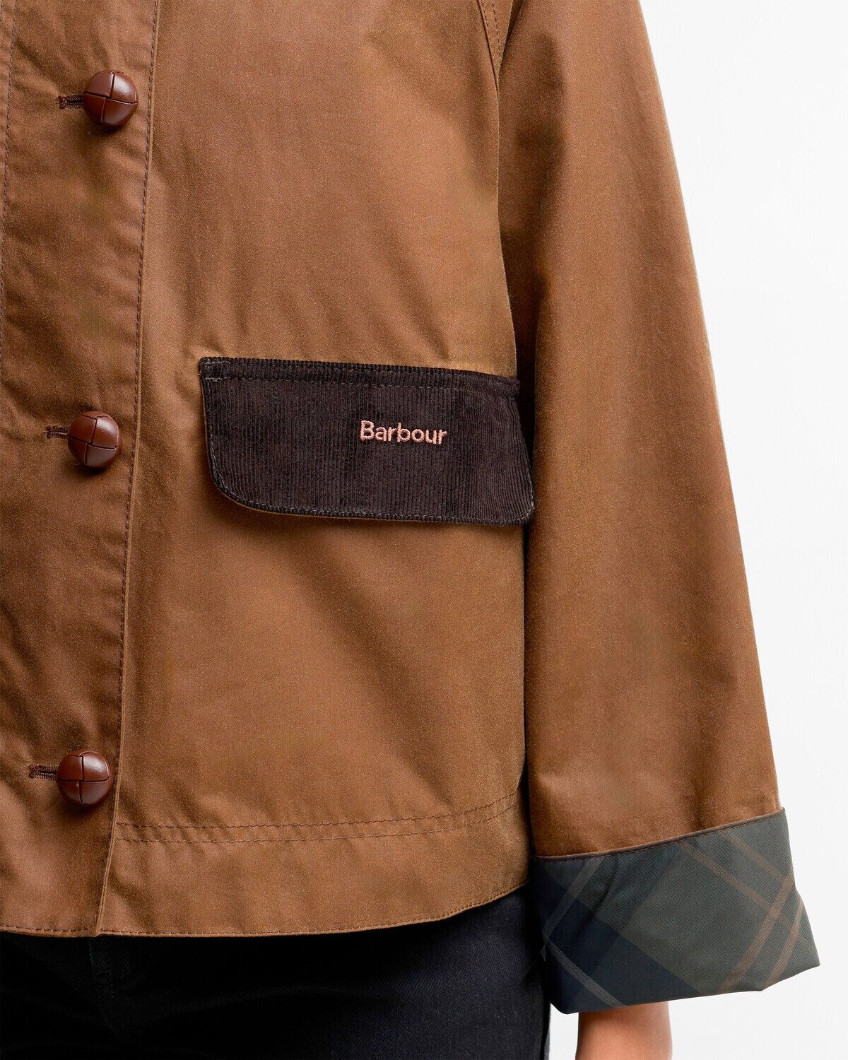 Barbour Allwetterjacke Wachsjacke Adina Tartan