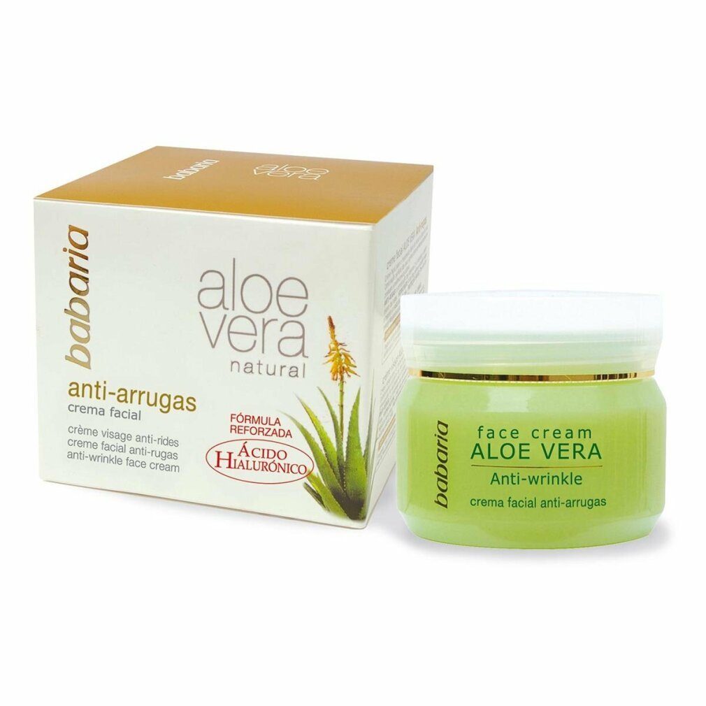 babaria Tagescreme Natural Anti Wrinkle Face Cream Aloe Vera 50ml