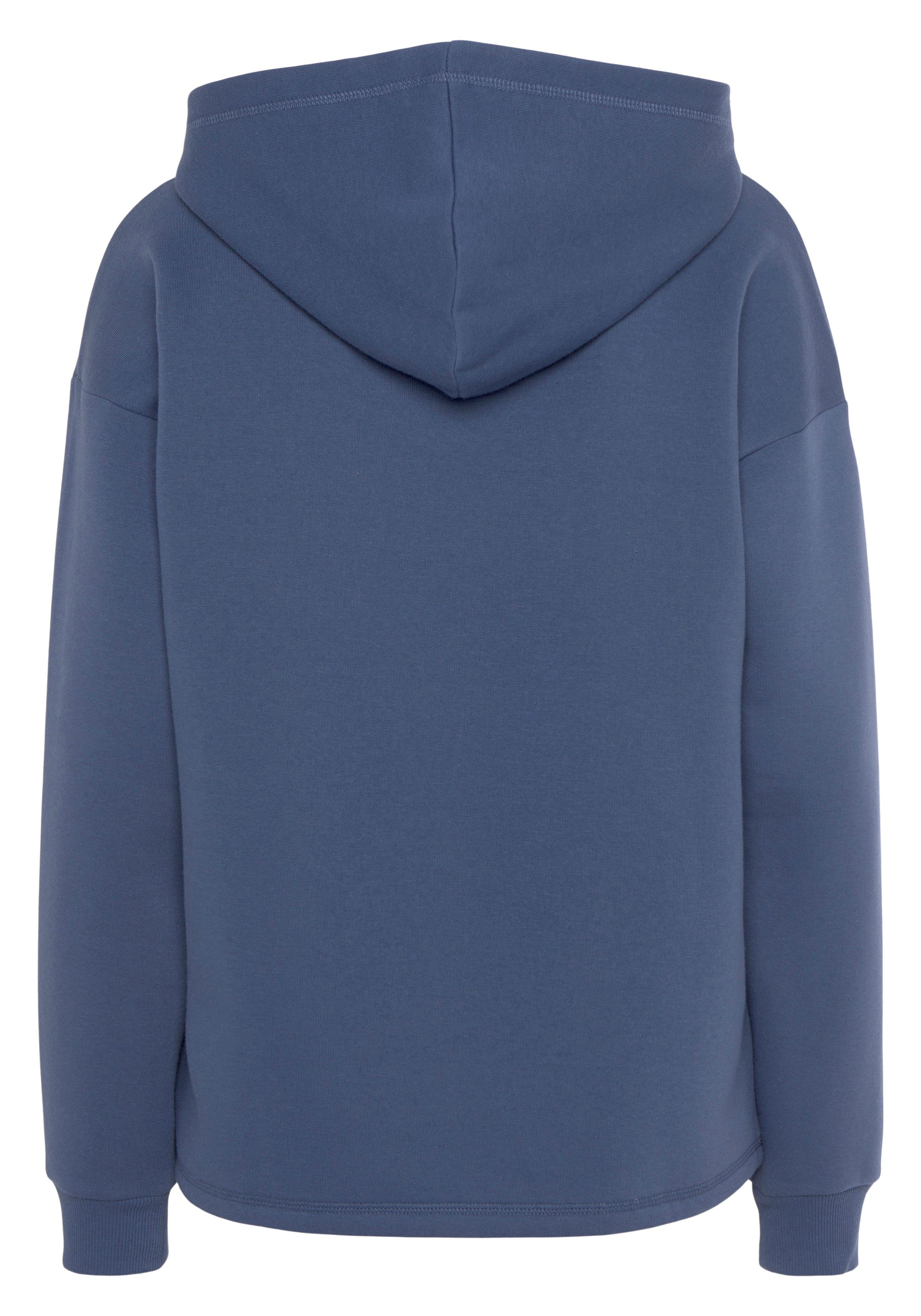 LASCANA Hoodie (1-tlg) Kapuzensweatshirt, Loungeshirt mit Frontprint, Loungewear