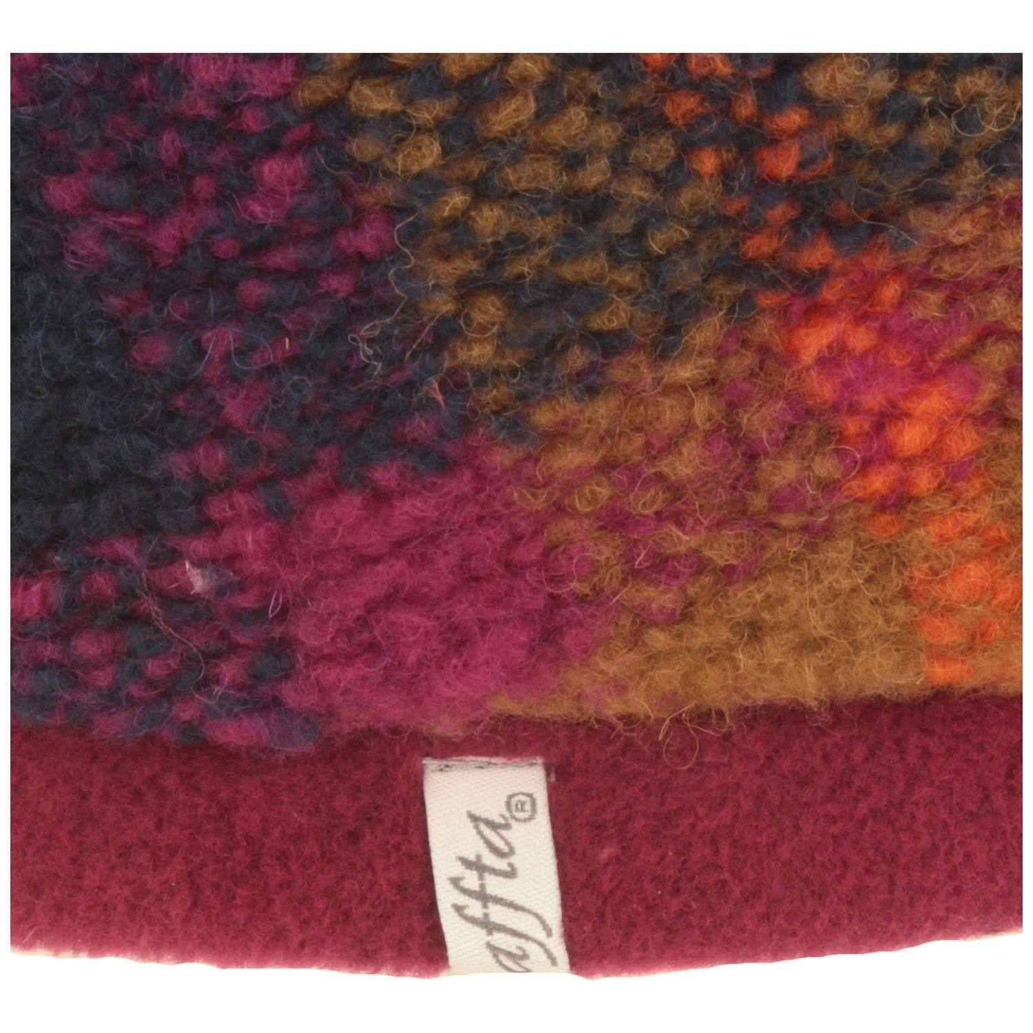 MtM Baskenmütze warme Fleece Winter-Baskenmütze mit Multicolor Wollstoff