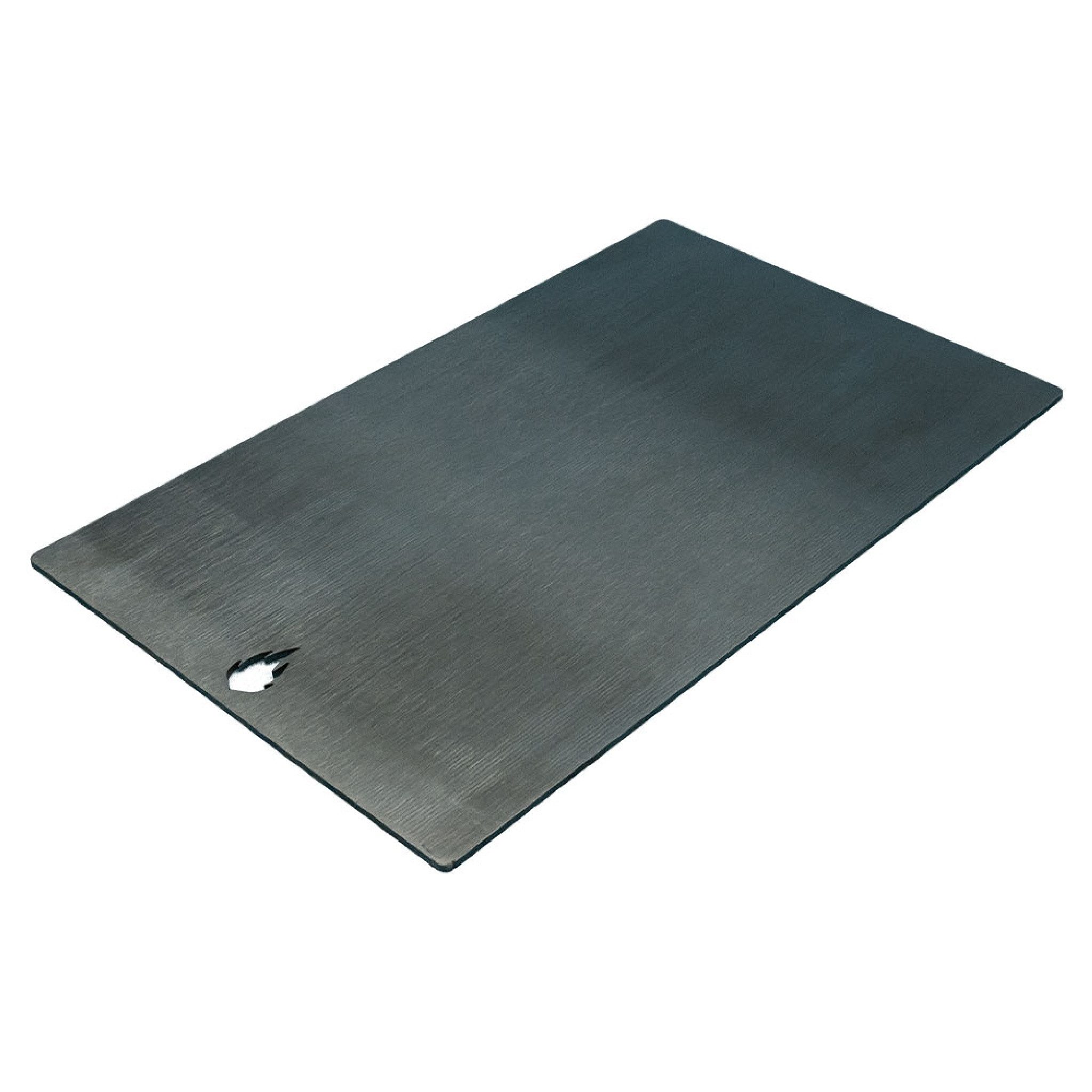 Feuerfest 123 GmbH Grillplatte Grillplatte aus Stahl 42 x 30 cm passend für Justus **