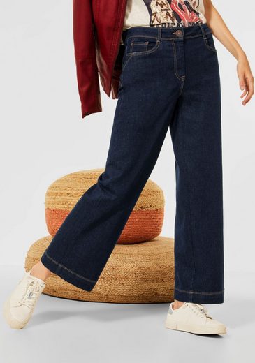 Cecil Loose-fit-Jeans mit Rinsed Waschung