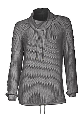 HEINE CASUAL кофта за застежке сверху с с ку...