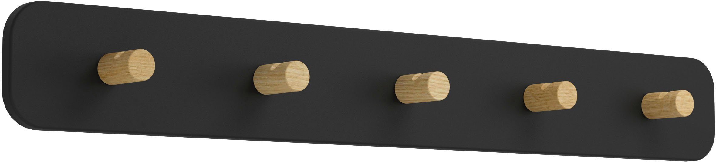 EGLO Deckenleuchte CIVITATE, LED fest integriert, Warmweiß, Deckenleuchte in schwarz und braun aus Stahl, Holz - 18W - Warmweiß | Deckenlampen
