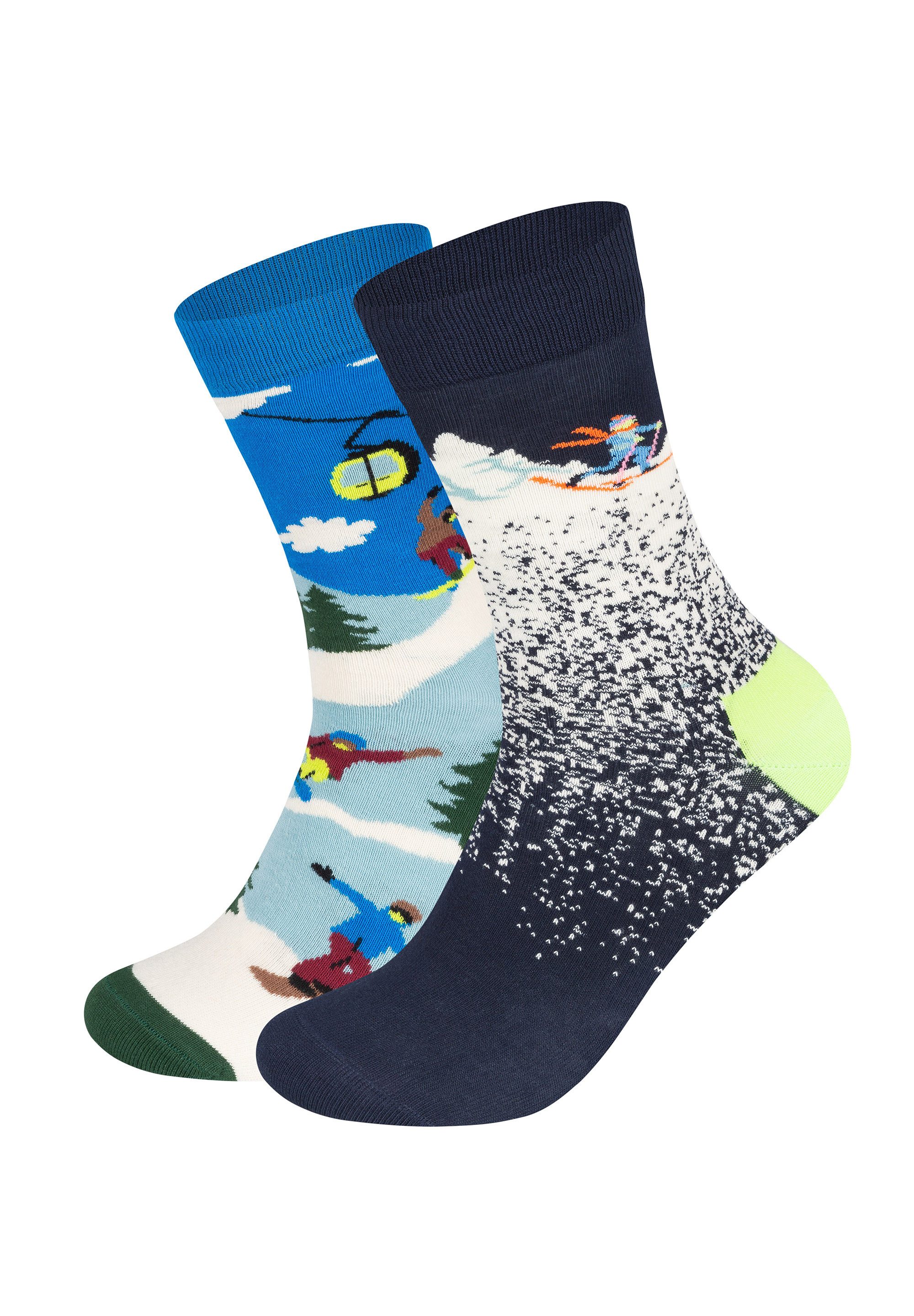 Happy Socks Basicsocken Wintersport Socken im atrraktivem Design günstig online kaufen