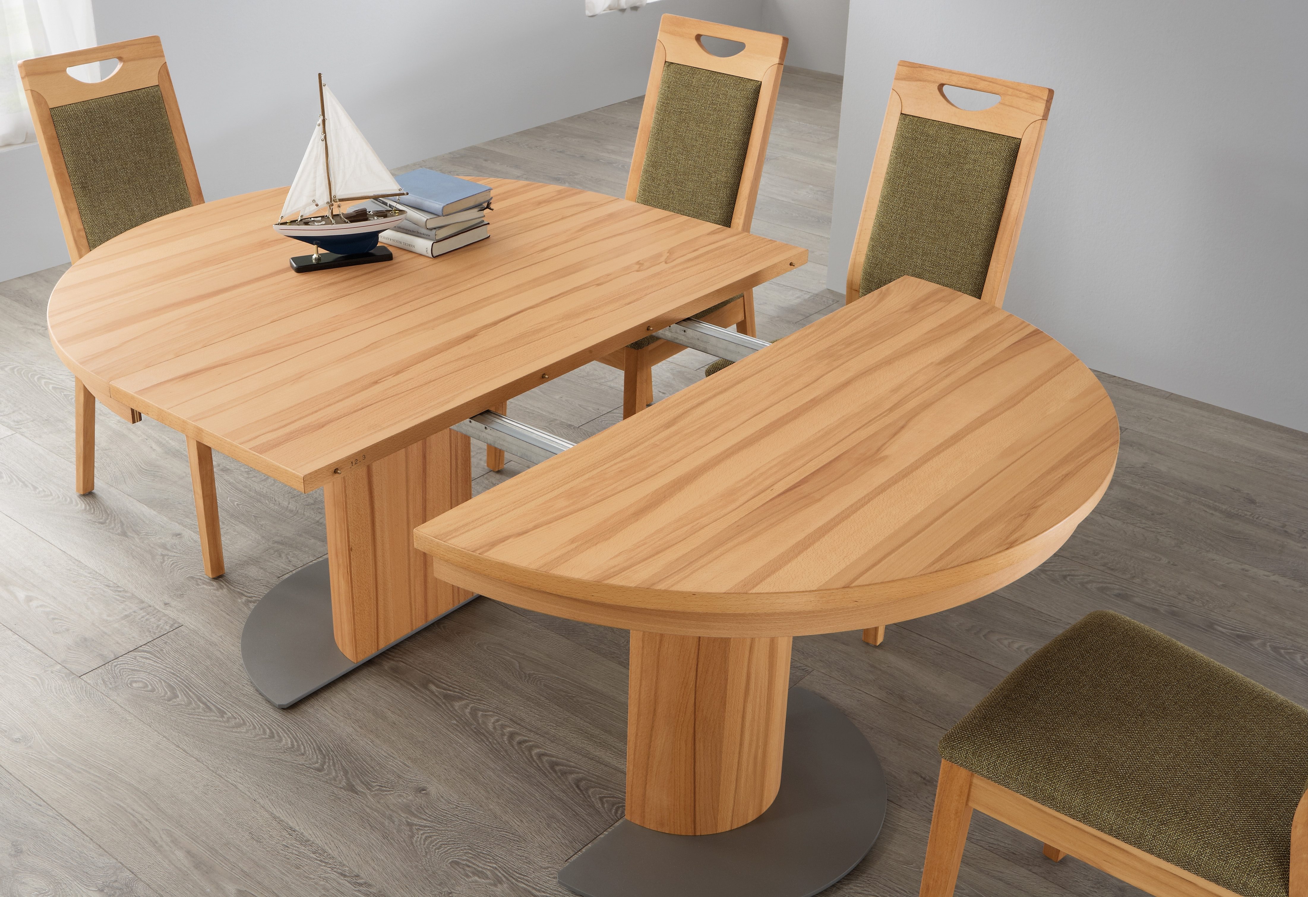 VENJAKOB Säulen-Kulissentisch mit Auszugsfunktion »my home«, runde