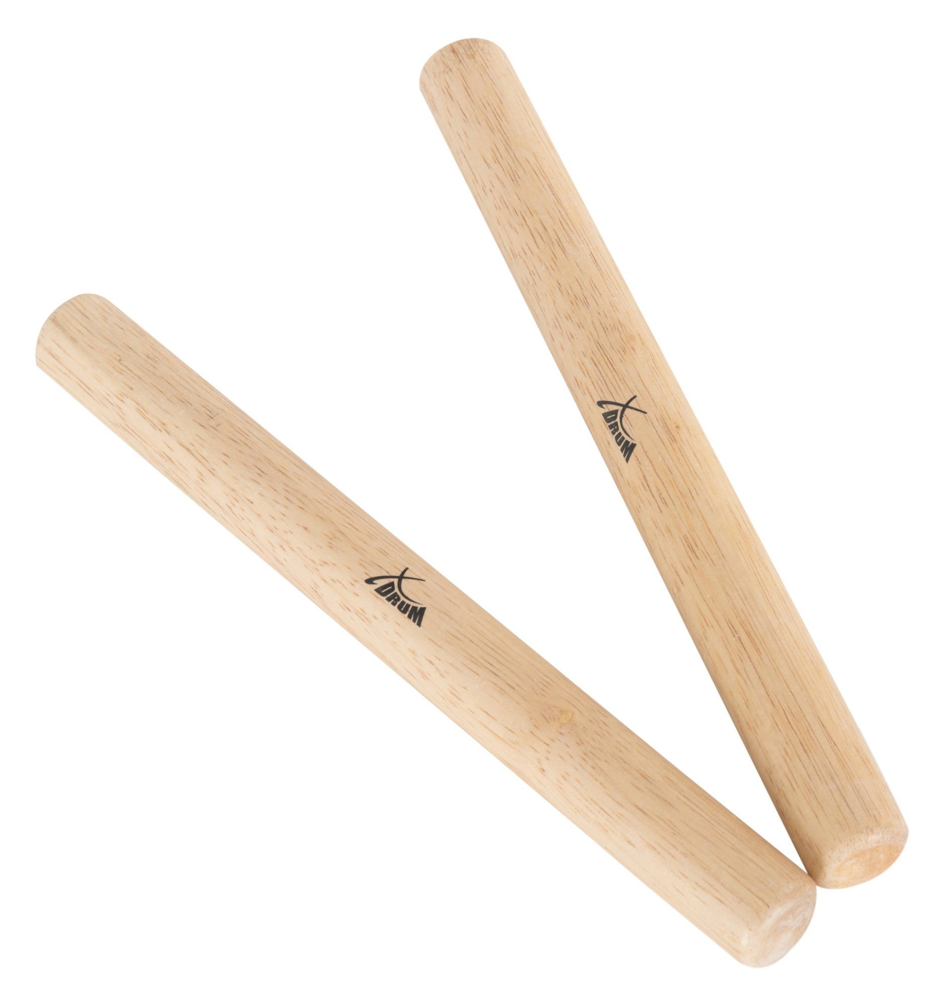 Claves Claves Gummibaum groß - Klangstäbe aus Gummibaum
