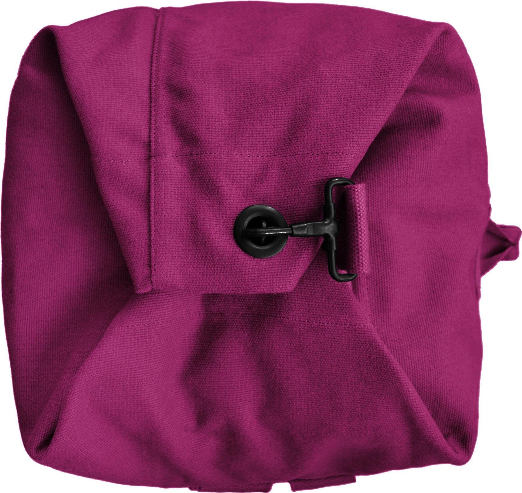 normani Packsack Canvas-Seesack 90 l Submariner 90, Duffle Bag Rucksack mit Doppelgurt und Metallverschluss – Bild 2 von 4