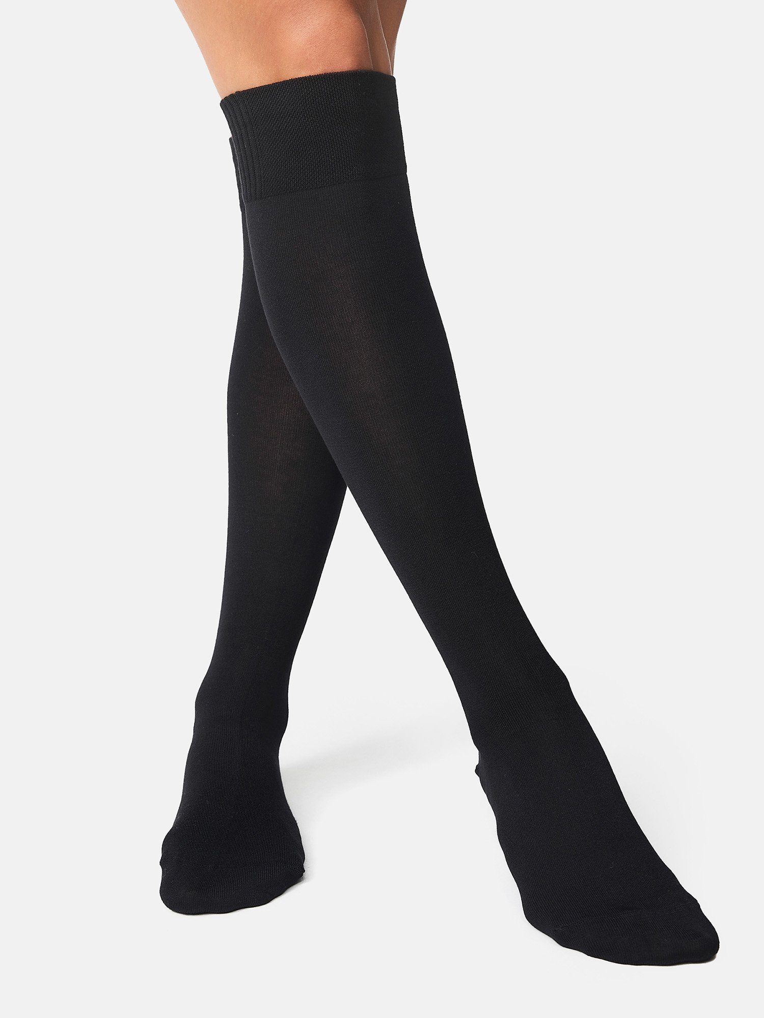 Nur Die Kniestrümpfe Bambus (8-Paar) Knie-strümpfe thermo-socken overknee günstig online kaufen