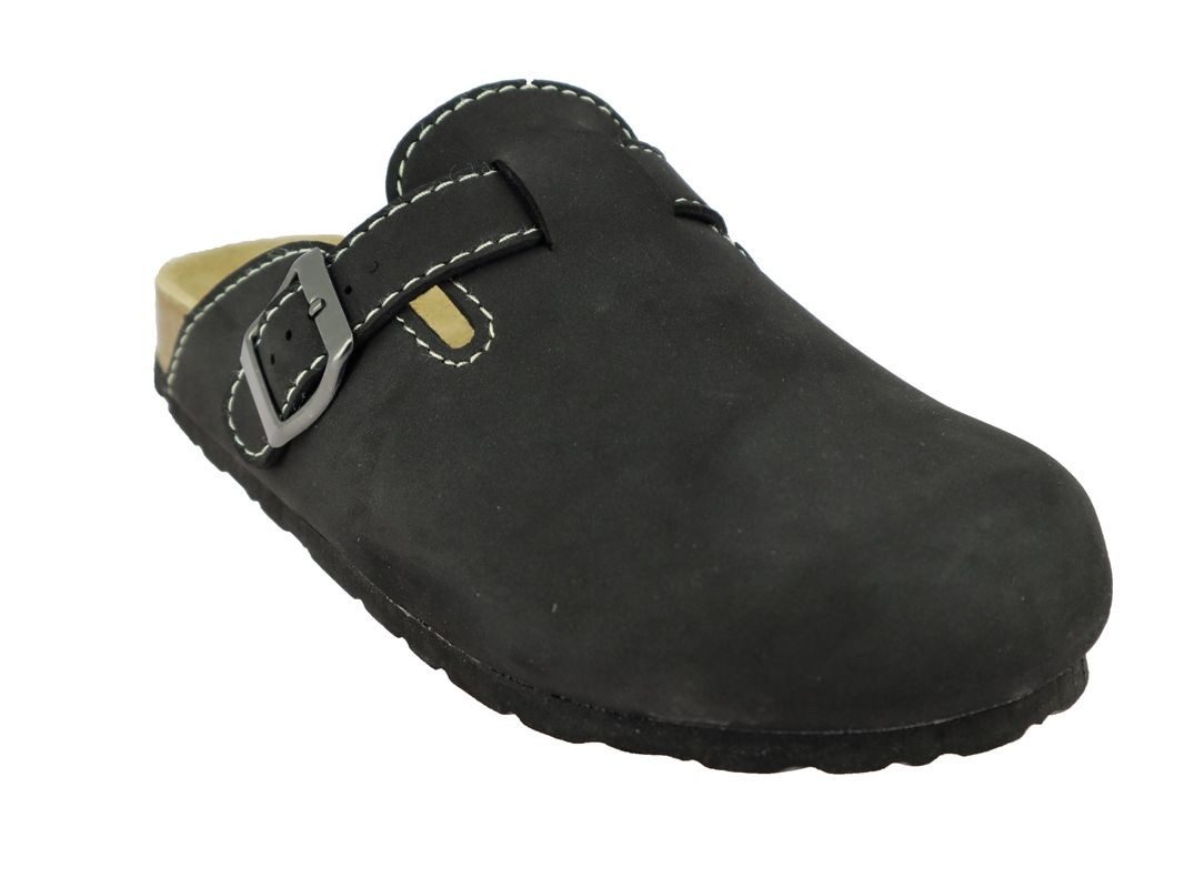emeco Clogs Herren Hausschuhe Bio Pantolette Sandale Lederinnensohle T699 4 günstig online kaufen