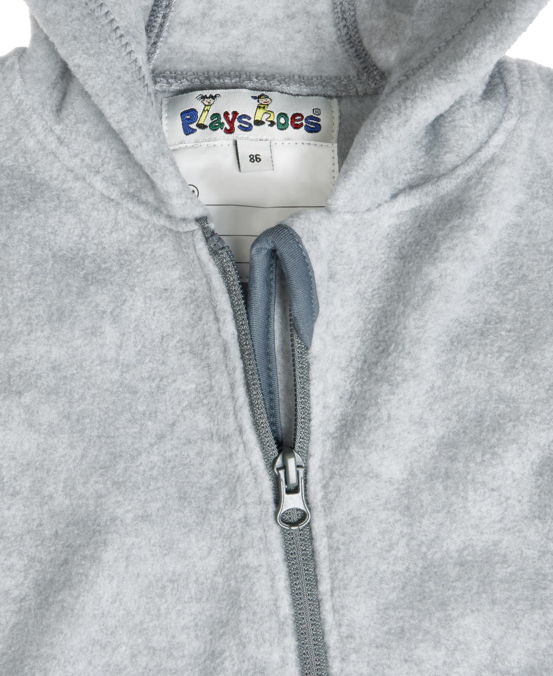 Playshoes Fleeceoverall Fleece-Overall meliert – Bild 3 von 3
