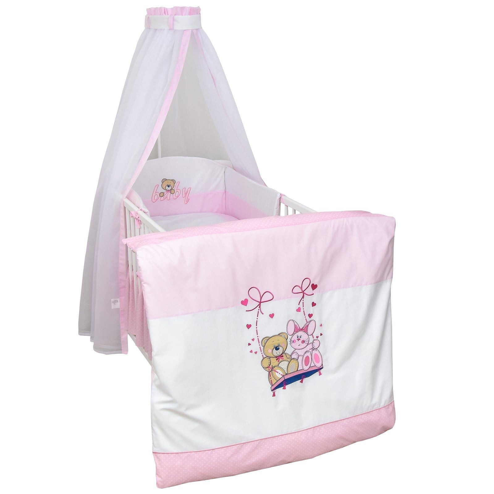 Baby-Delux Komplettbett Babybett Natalie Komplettset Beißschienen, günstig online kaufen