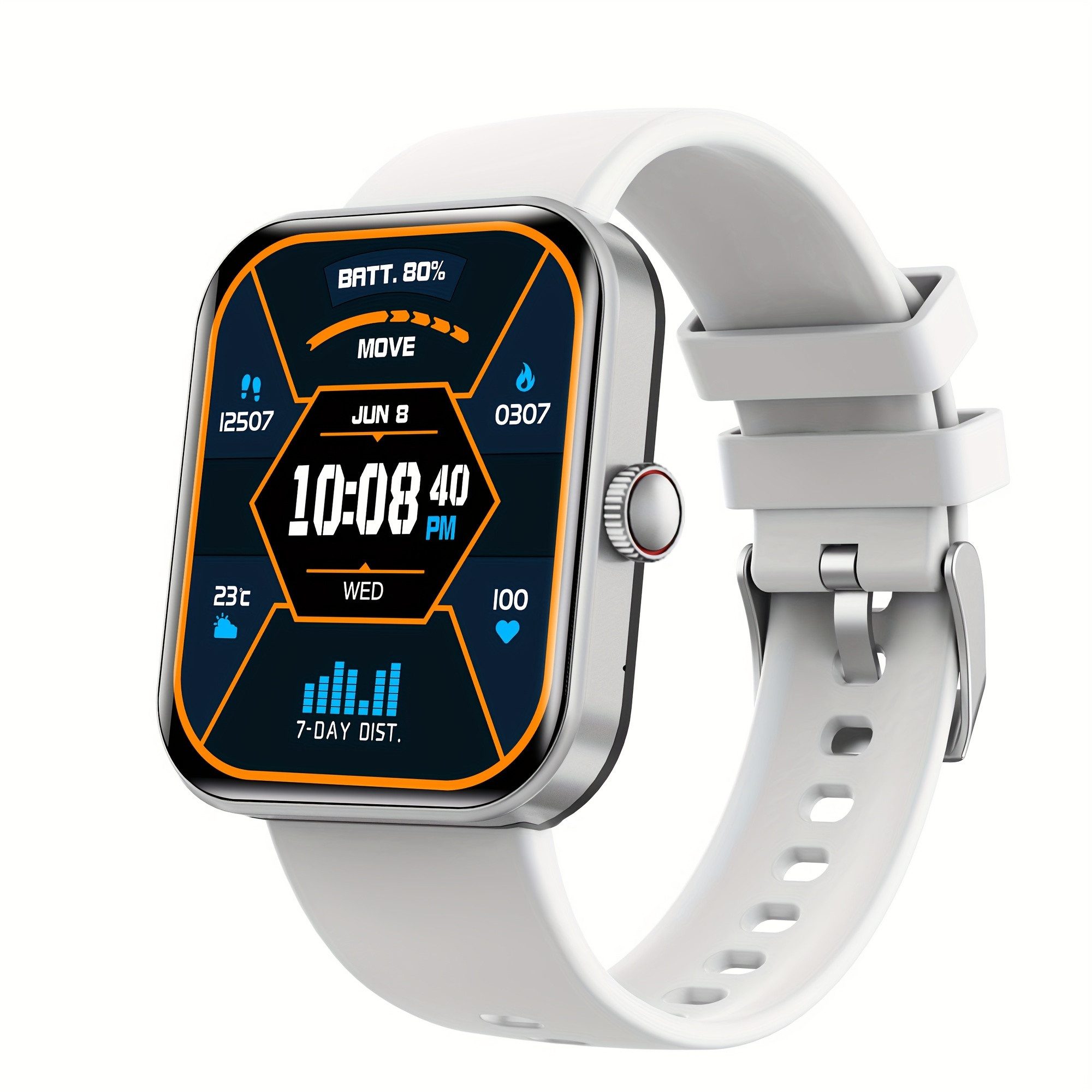 für Frauen und Männer (Anrufe annehmen/erstellen), Smartwatch