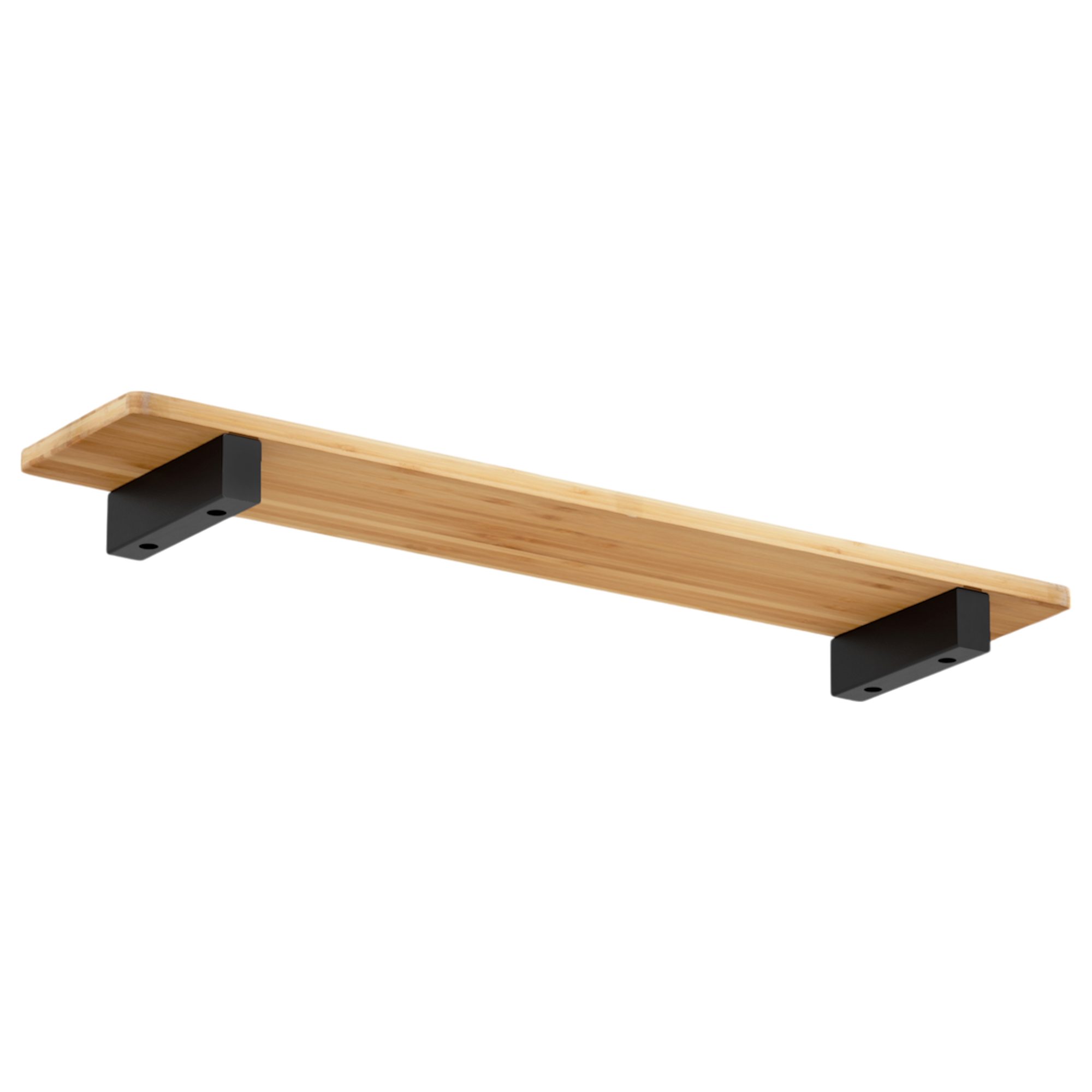 Alberts Wandregalhalter Regalhalter-Set "Mona", 2-tlg., Wandhalterung aus beschichtetem Stahl, 2-tlg.