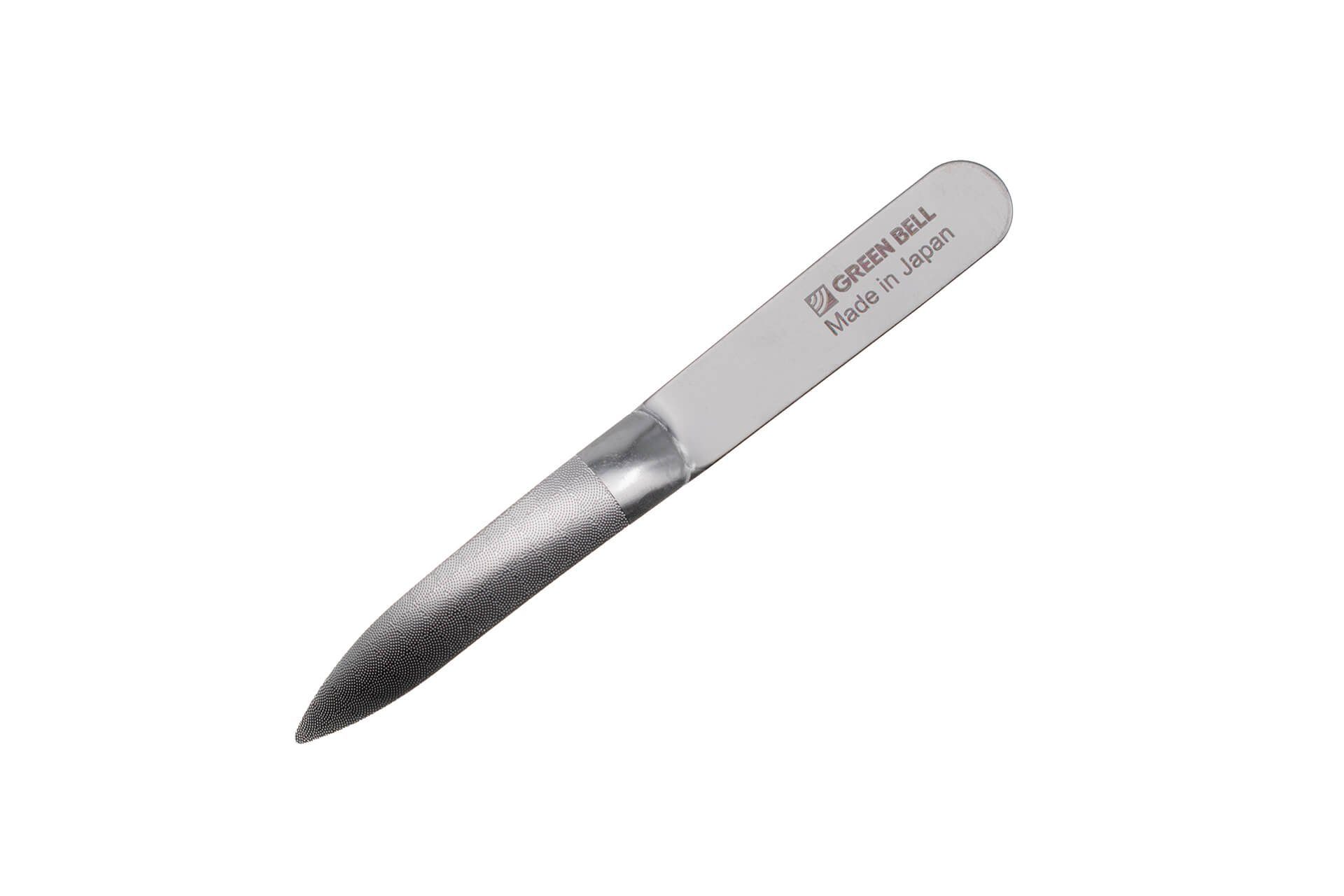 Seki EDGE Reiseformfeile Nagelfeile gebogen G-1011 4.1x13.1x1.4 cm, handgeschärftes Qualitätsprodukt aus Japan