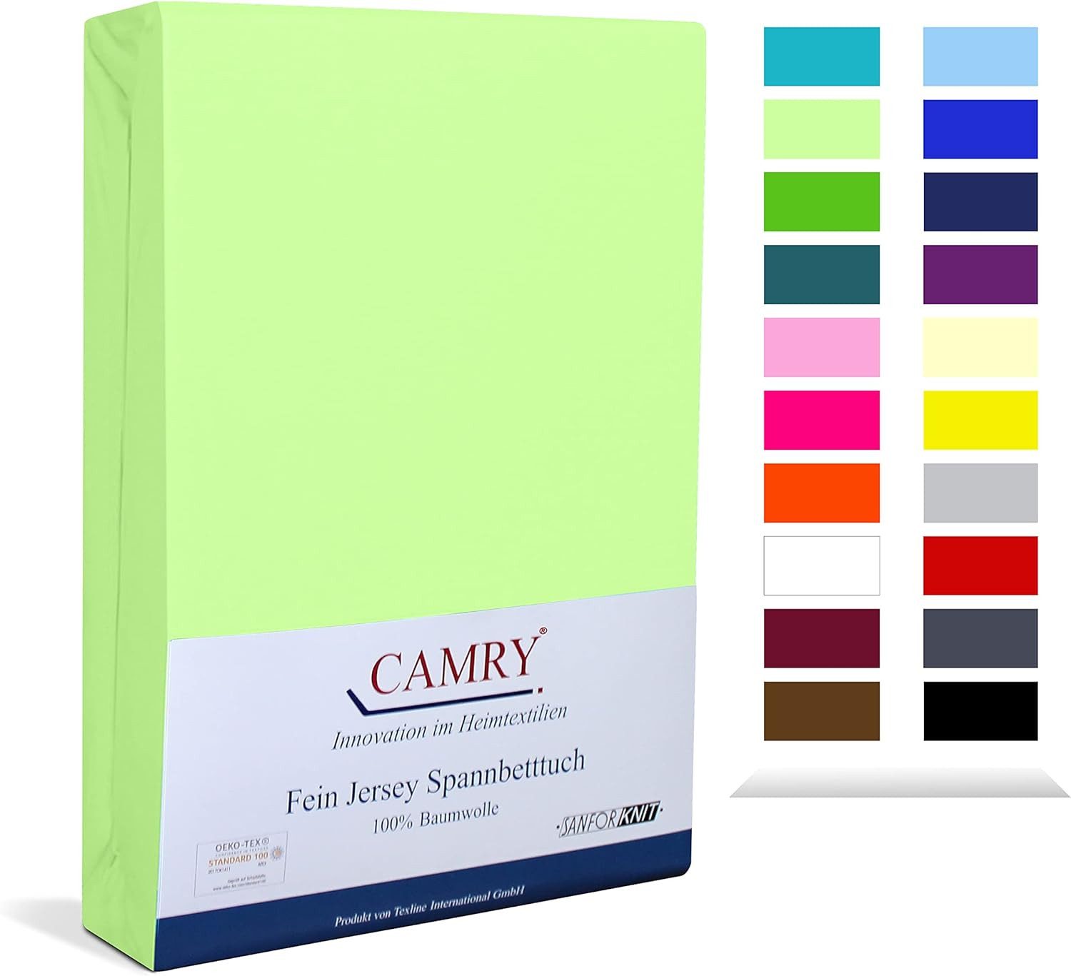 Camry Spannbettlaken CLASSIC, Jersey Baumwolle, Gummizug: günstig online kaufen