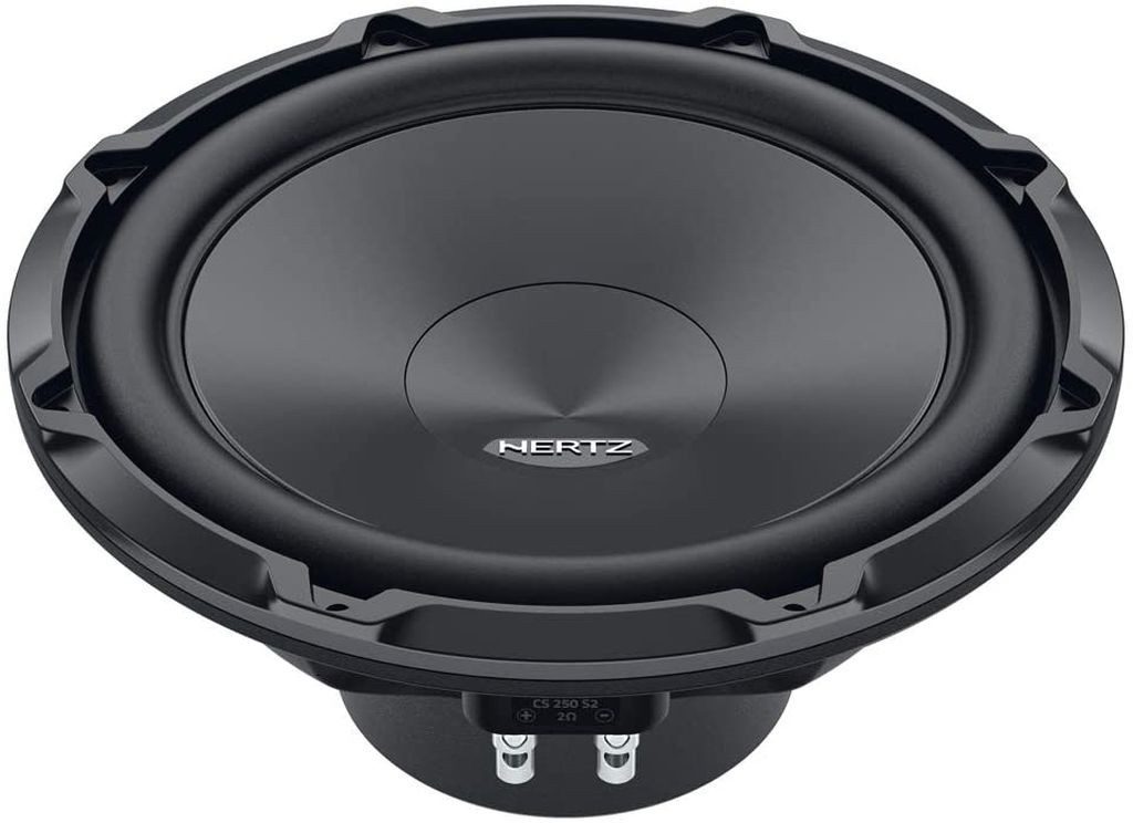 Hertz CS 250 S2 25cm Subwoofer Auto-Subwoofer (300 W, max.: W 25 cm)