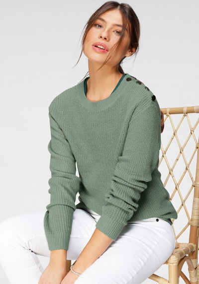 Grün M DAMEN Pullovers & Sweatshirts Pullover Stricken Rabatt 63 % Lanidor Pullover 