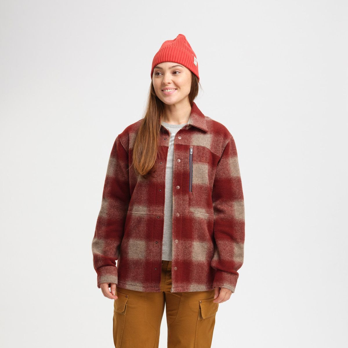 Elevenate Outdoorbluse U Glisse Wool Shirt Vielseitiges, stilvolles Shirt aus italienischem Woll/PES-Mix, ideal